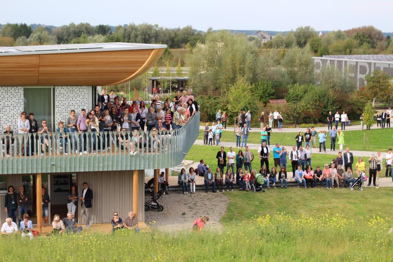 Baufritz feierte kürzlich sein 120-jähriges Bestehen in Erkheim. Foto: Bau-Fritz GmbH & Co. KG