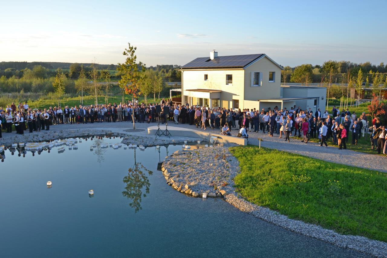 Baufritz feierte kürzlich sein 120-jähriges Bestehen in Erkheim. Foto: Bau-Fritz GmbH & Co. KG