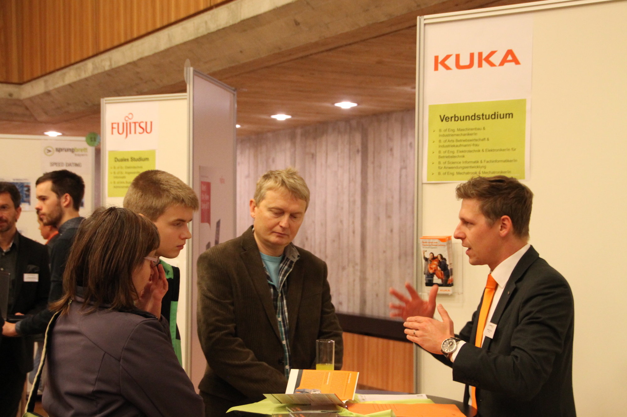 Das sprungbrett SPEED DATING fand am 8. Oktober 2016 im Kongress am Park in Augsburg statt. Foto: sprungbrett bayern