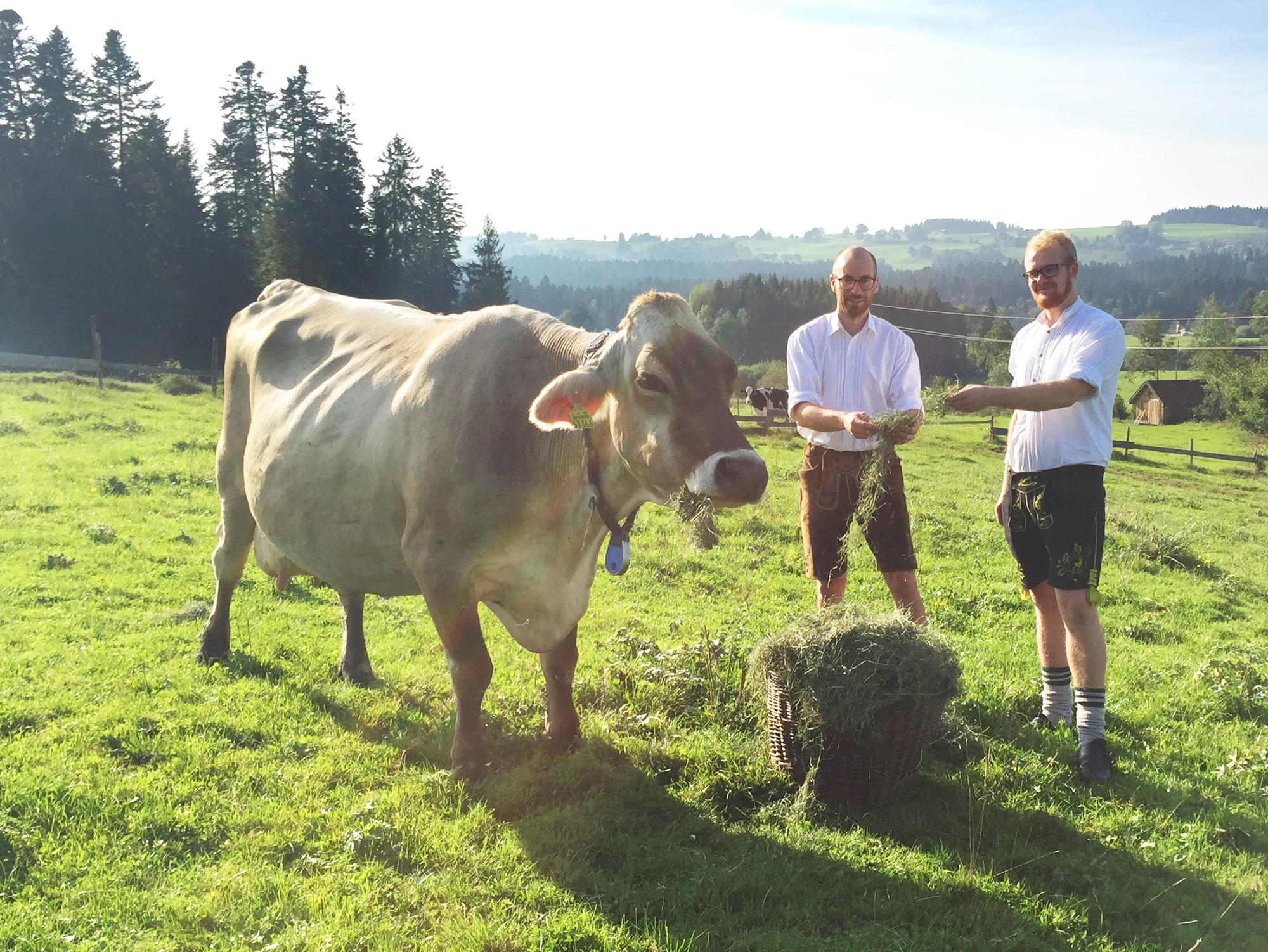 Christoph Waltner und Arwego-Inhaber Armin Schneider. Foto: Anna Schneider / ARGWEGO