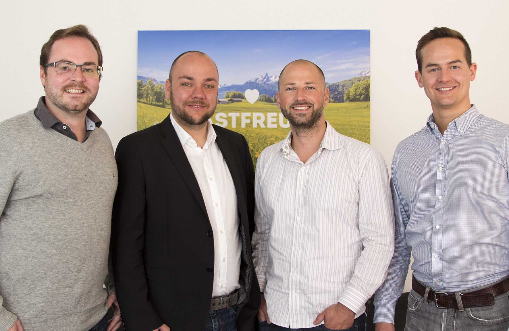 Das Management-Team der Gastfreund GmbH. Foto: Gastfreund GmbH