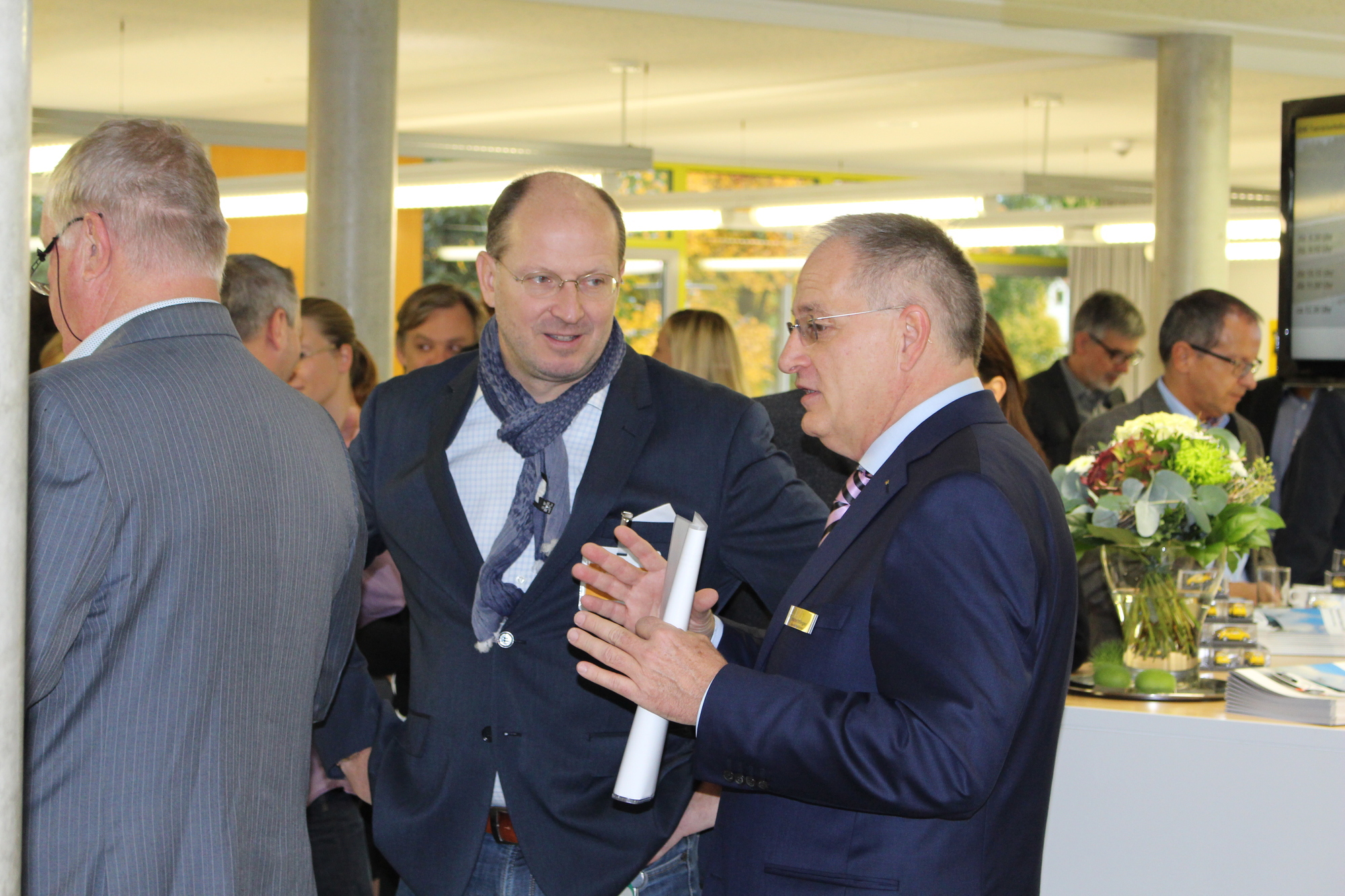 Das 9. vmm Mittelstandsfrühstück fand im ADAC Fahrsicherheitszentrum statt. Foto: B4B WIRTSCHAFTSLEBEN SCHWABEN