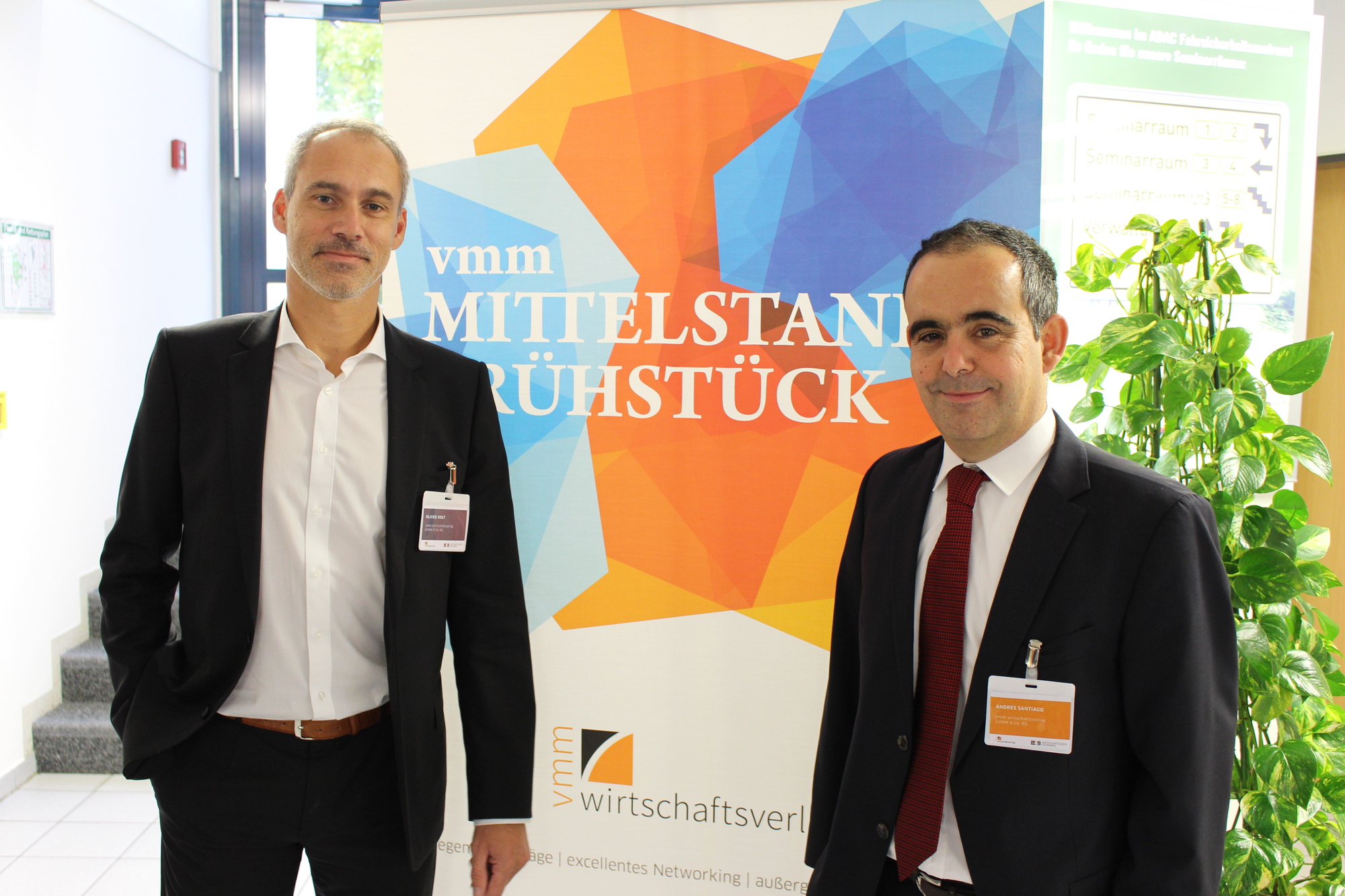 Das 9. vmm Mittelstandsfrühstück fand im ADAC Fahrsicherheitszentrum statt. Foto: B4B WIRTSCHAFTSLEBEN SCHWABEN