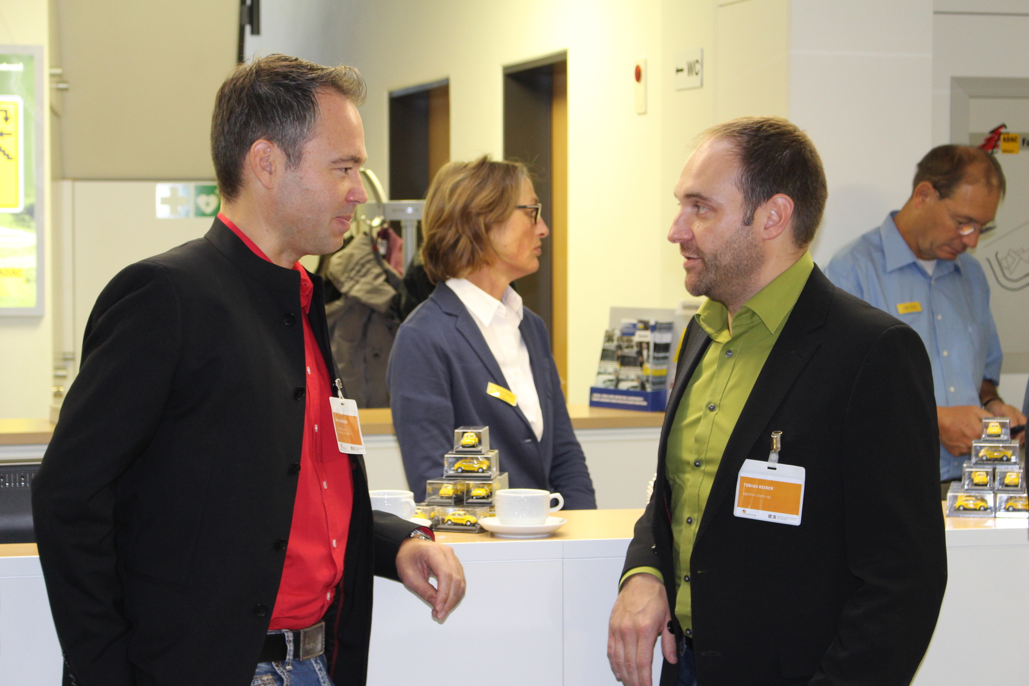 Das 9. vmm Mittelstandsfrühstück fand im ADAC Fahrsicherheitszentrum statt. Foto: B4B WIRTSCHAFTSLEBEN SCHWABEN