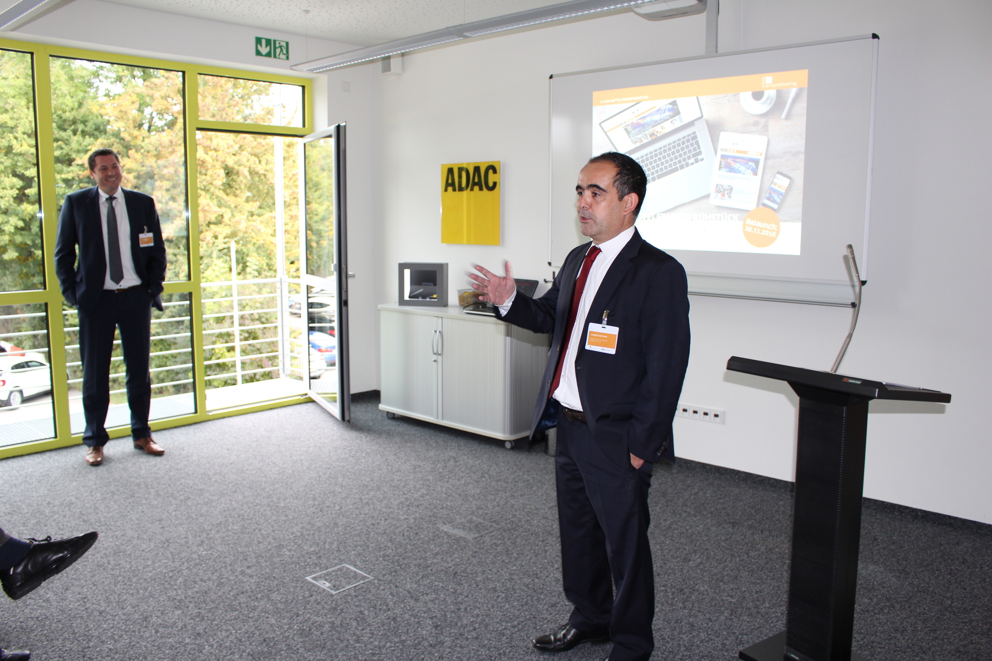 Das 9. vmm Mittelstandsfrühstück fand im ADAC Fahrsicherheitszentrum statt. Foto: B4B WIRTSCHAFTSLEBEN SCHWABEN