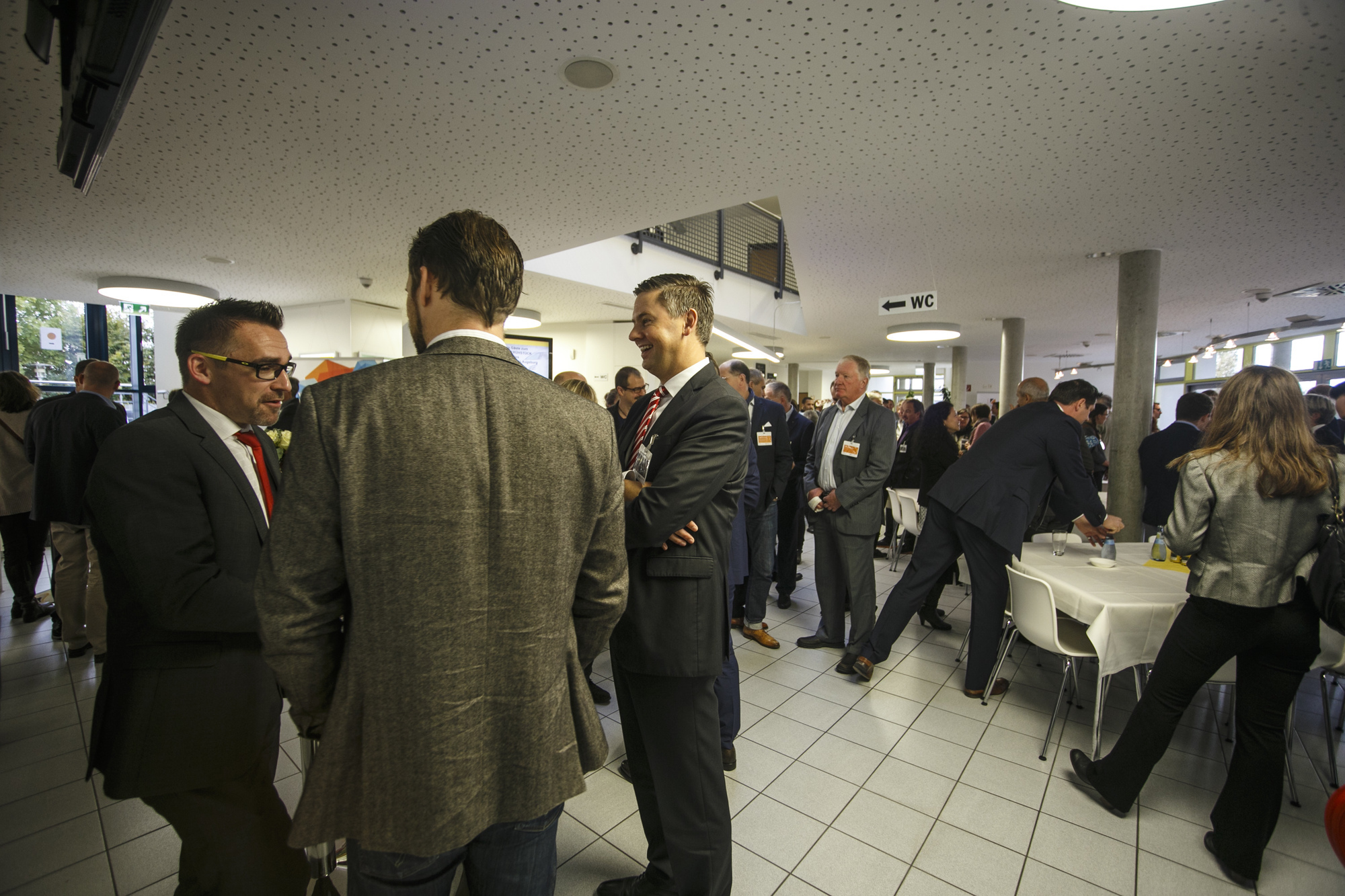 Das 9. vmm Mittelstandsfrühstück fand im ADAC Fahrsicherheitszentrum statt. Foto: B4B WIRTSCHAFTSLEBEN SCHWABEN