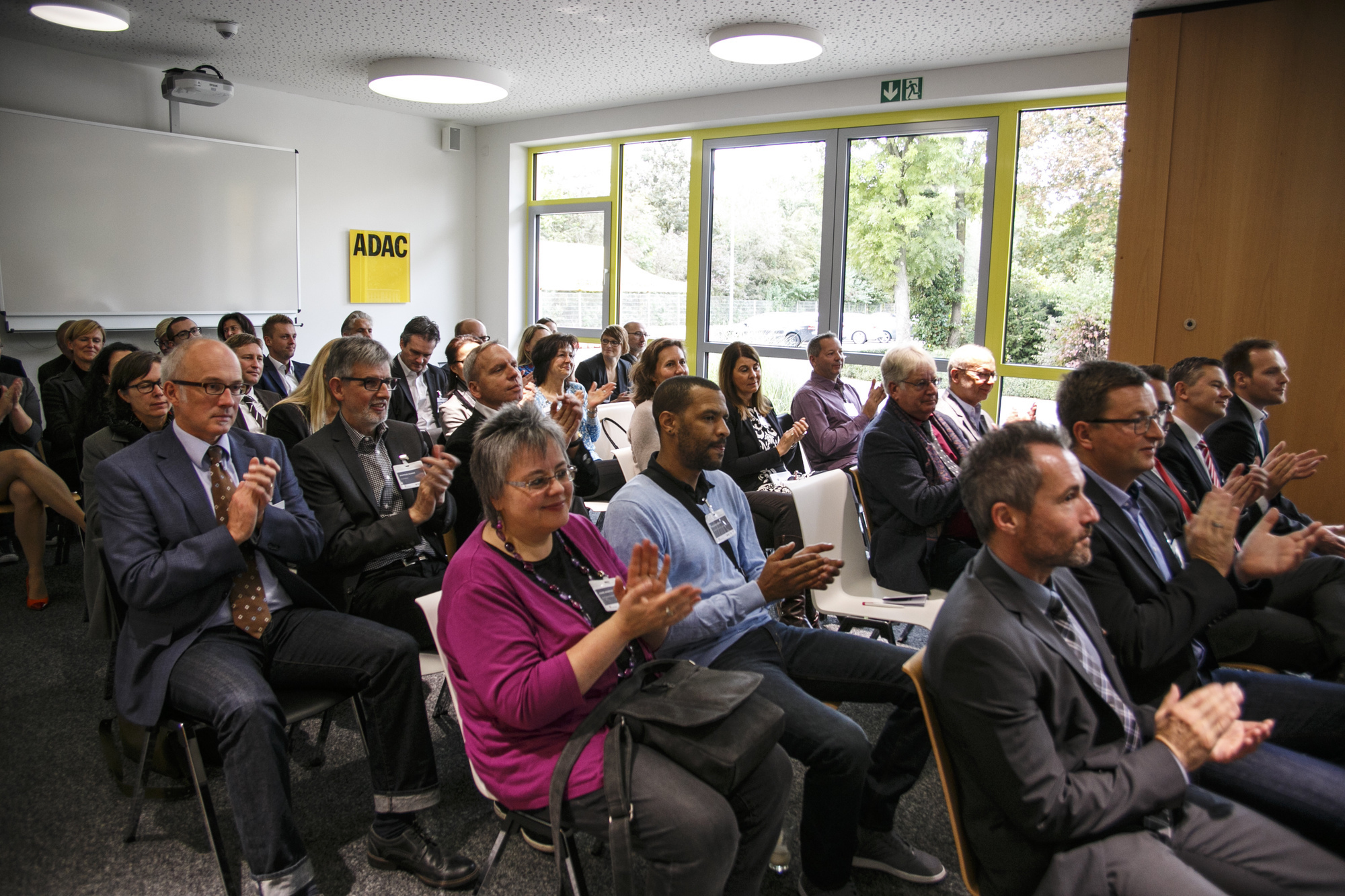 Das 9. vmm Mittelstandsfrühstück fand im ADAC Fahrsicherheitszentrum statt. Foto: B4B WIRTSCHAFTSLEBEN SCHWABEN