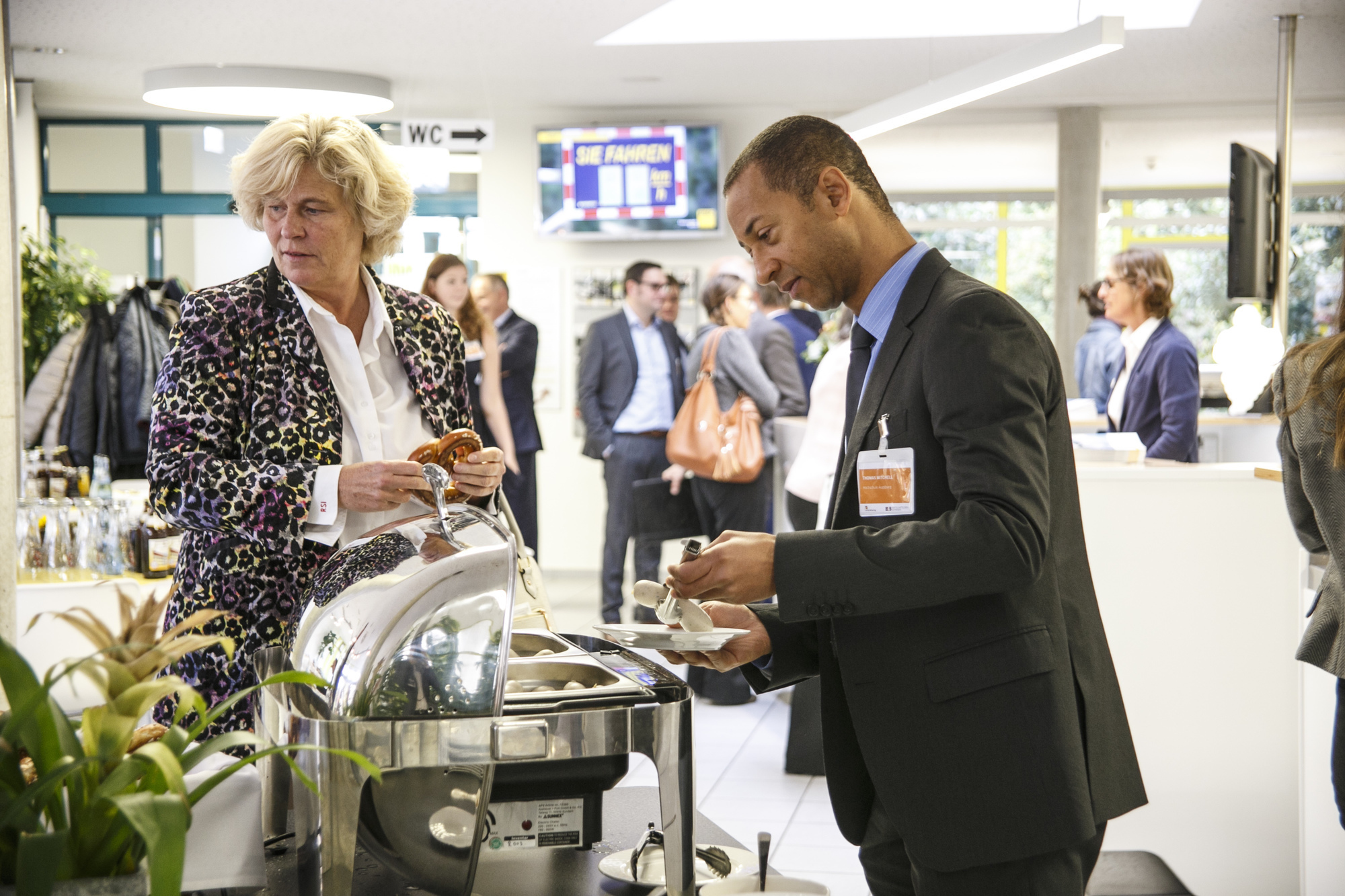 Das 9. vmm Mittelstandsfrühstück fand im ADAC Fahrsicherheitszentrum statt. Foto: B4B WIRTSCHAFTSLEBEN SCHWABEN