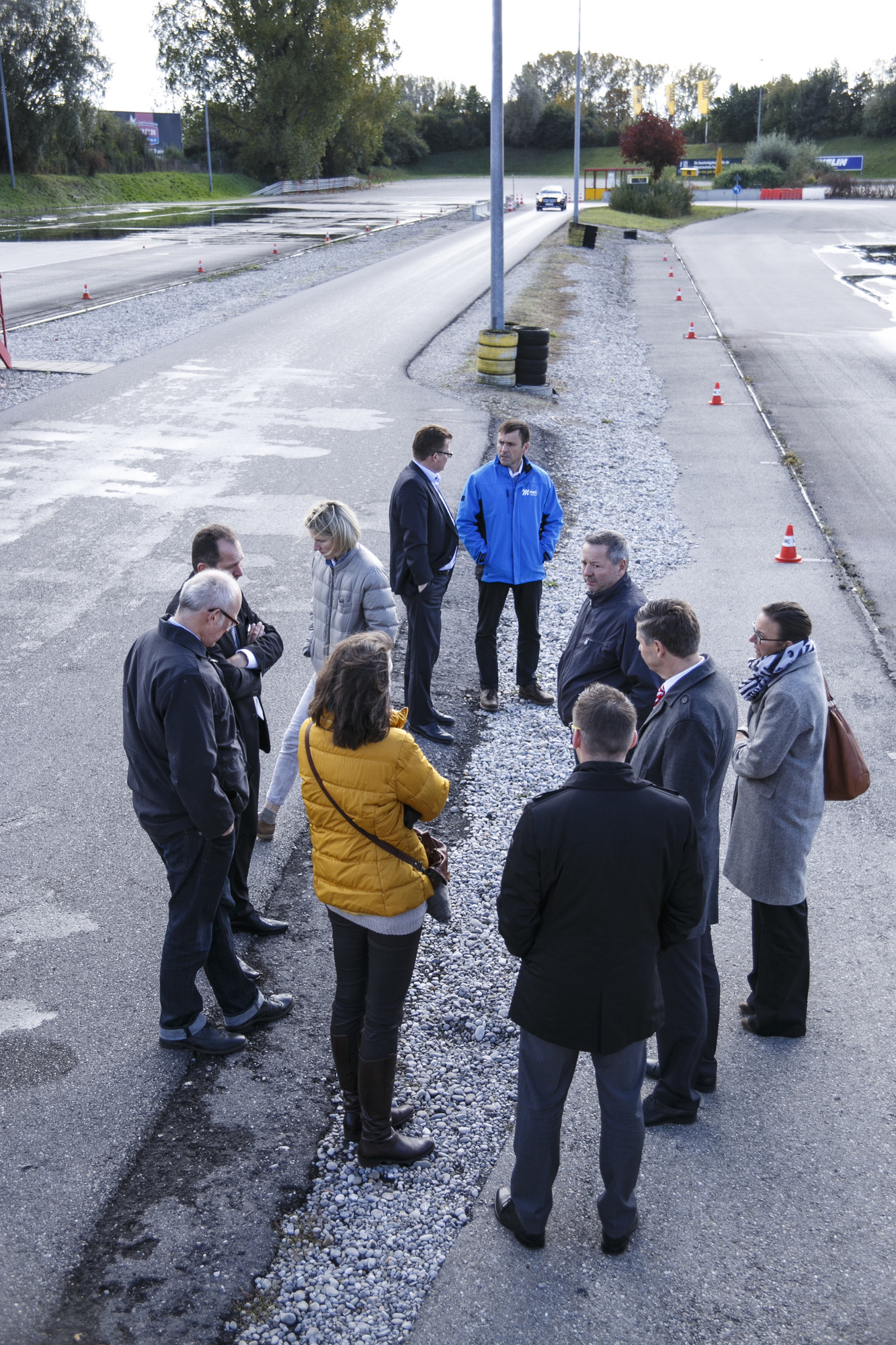 Das 9. vmm Mittelstandsfrühstück fand im ADAC Fahrsicherheitszentrum statt. Foto: B4B WIRTSCHAFTSLEBEN SCHWABEN