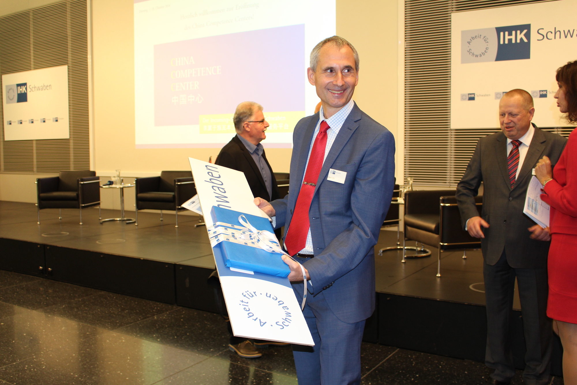 Die IHK hat heute das China Competence Center feierlich eröffnet. Foto: B4B WIRTSCHAFTSLEBEN SCHWABEN