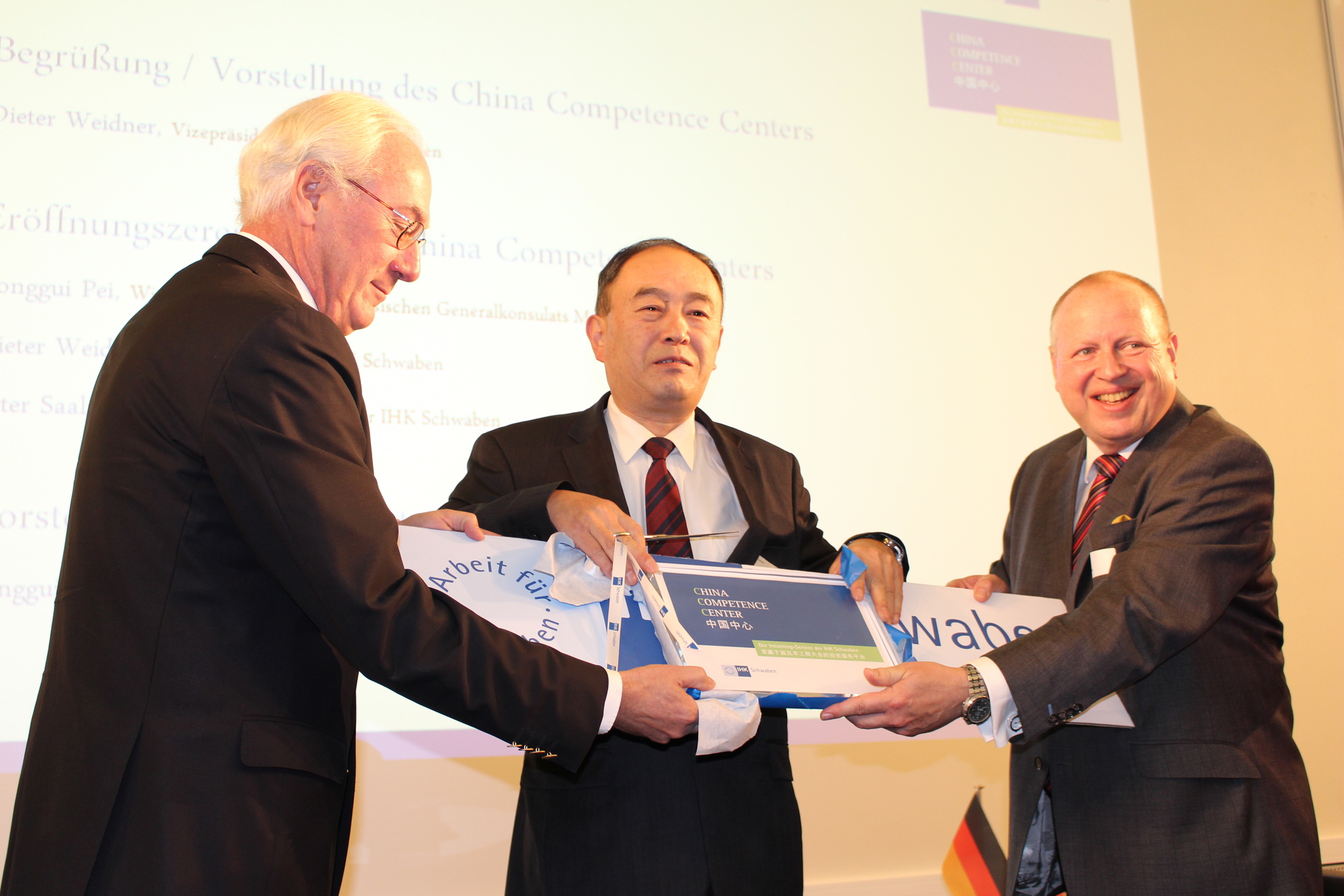 Die IHK hat heute das China Competence Center feierlich eröffnet. Foto: B4B WIRTSCHAFTSLEBEN SCHWABEN