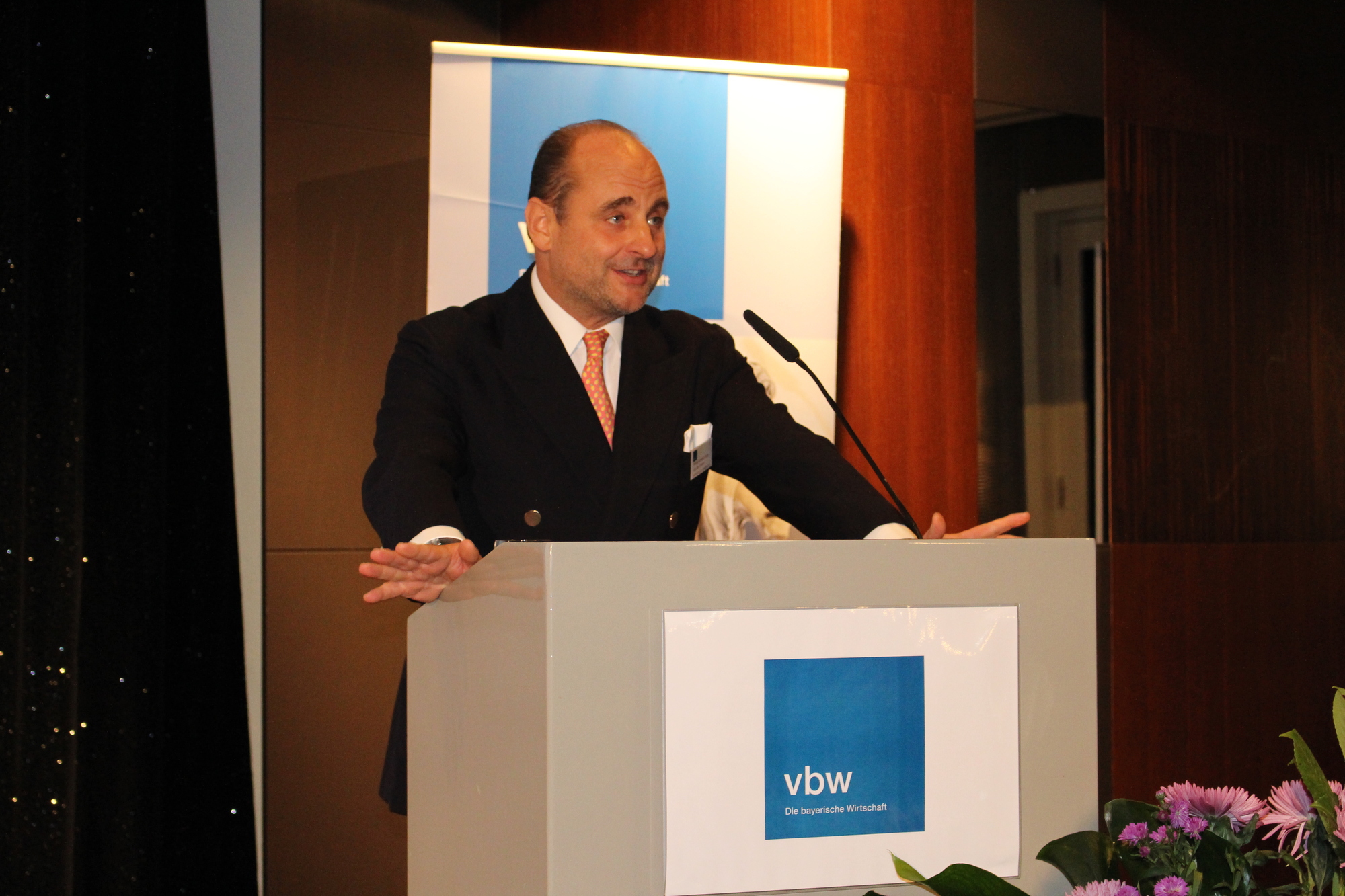 Das 24. vbw Herbstgespräch Schwaben fand am 9. November 2016 statt. Foto: B4B WIRTSCHAFTSLEBEN SCHWABEN