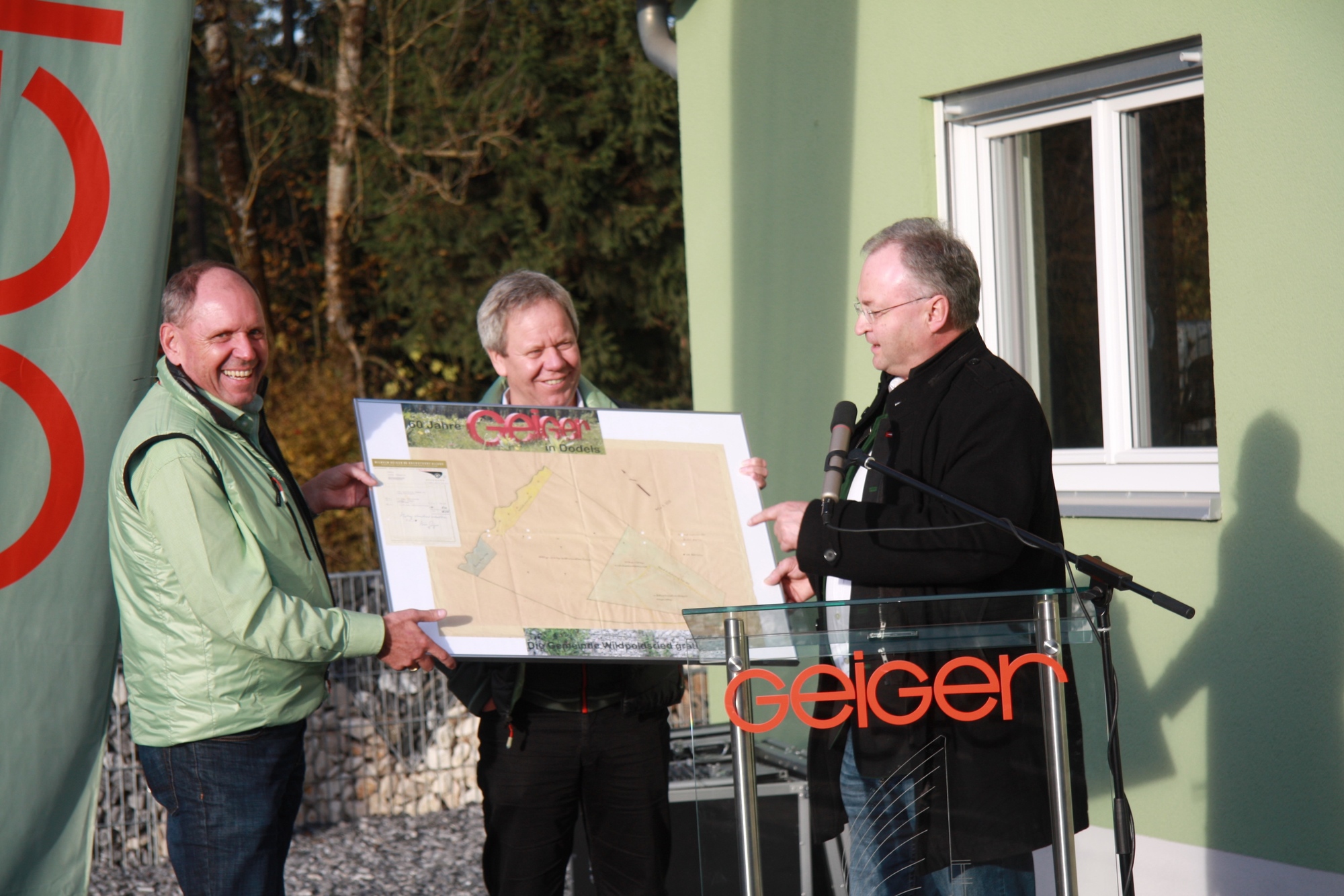 Die Geiger Unternehmensgruppe feierte ihr 60. Standort-Jubiläum in Betzigau. Foto: Geiger Unternehmensgruppe