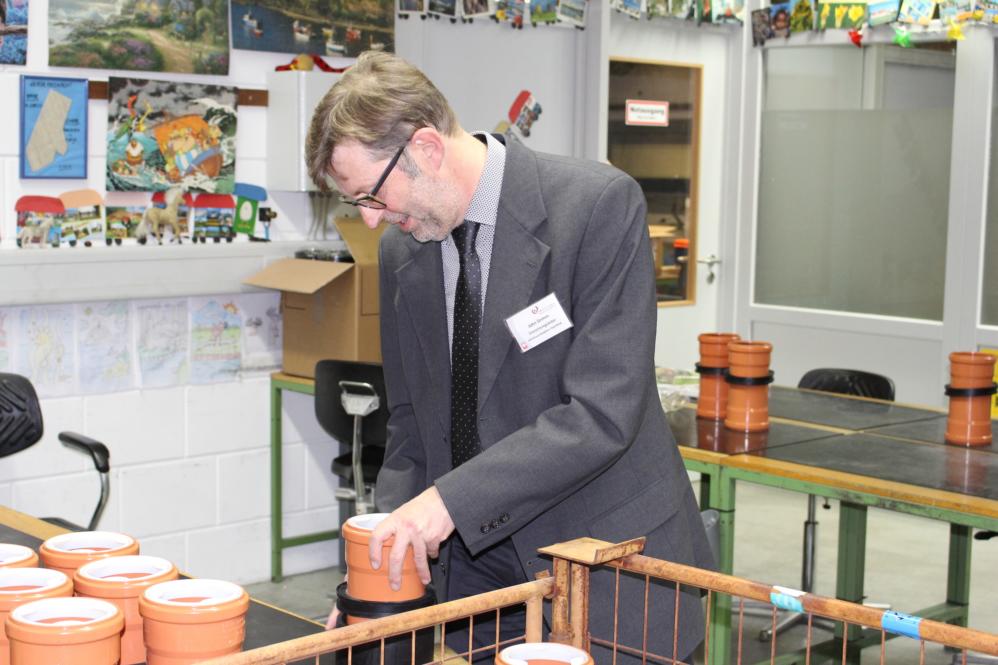 Das Netzwerktreffen der Wirtschaftsförderung fand in den Ulrichswerkstätten Hochfeld statt. Foto: B4B WIRTSCHAFTSLEBEN SCHWABEN