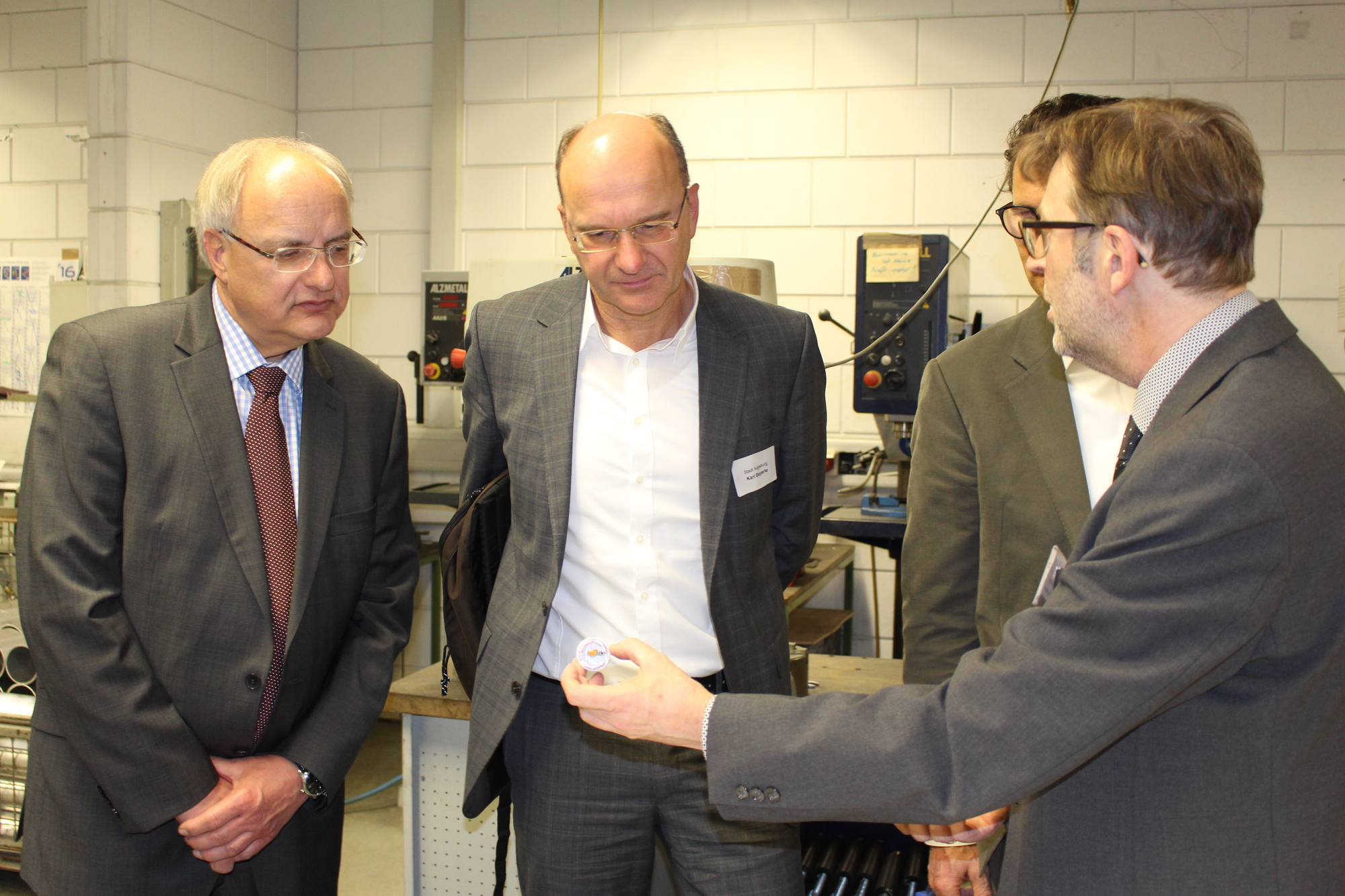 Das Netzwerktreffen der Wirtschaftsförderung fand in den Ulrichswerkstätten Hochfeld statt. Foto: B4B WIRTSCHAFTSLEBEN SCHWABEN