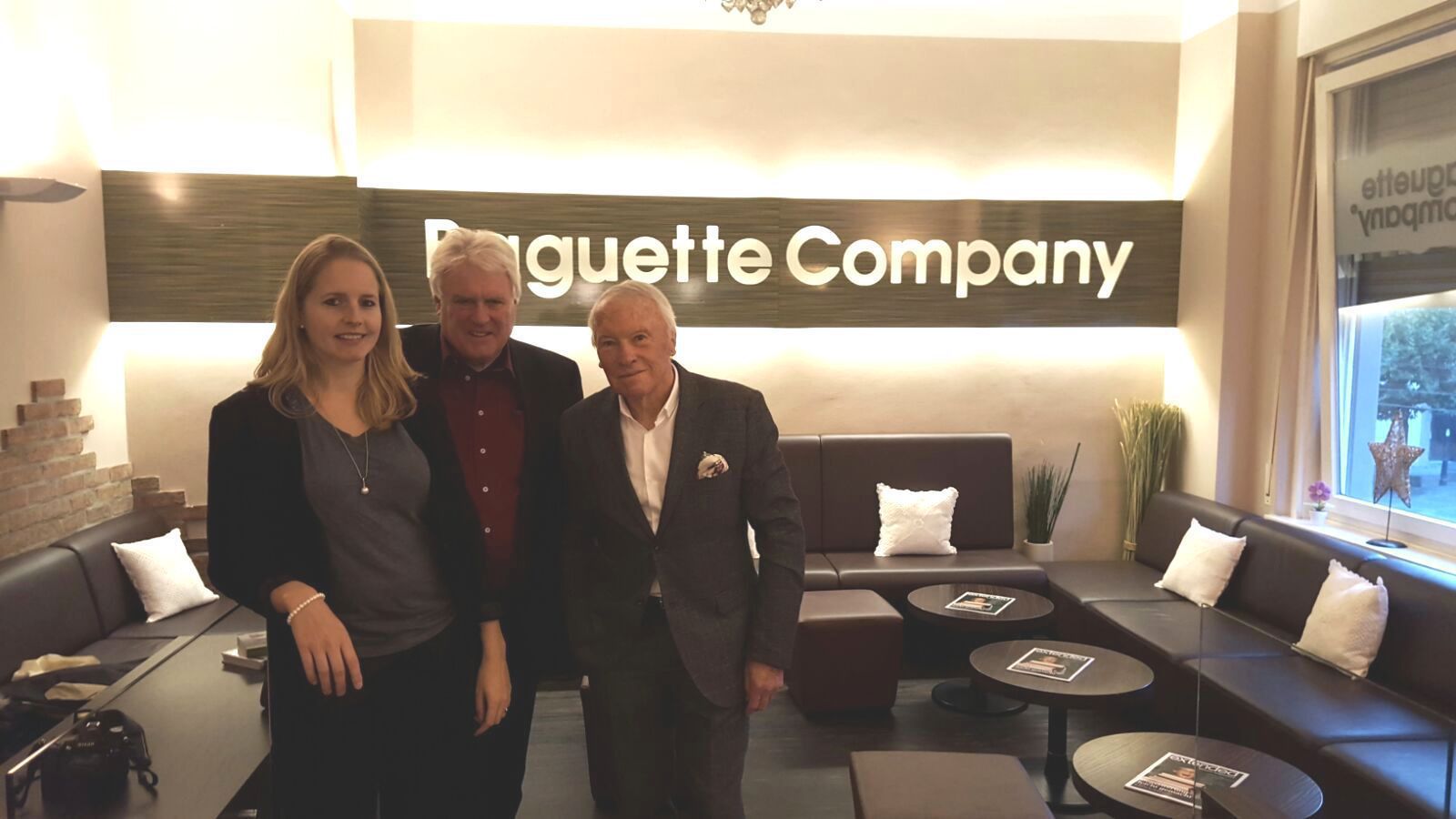 Dr. Vera Hofmann, Dr. Bernd W. Dornach und Dr. Peter Möller. Foto: Unternehmer-Lodge