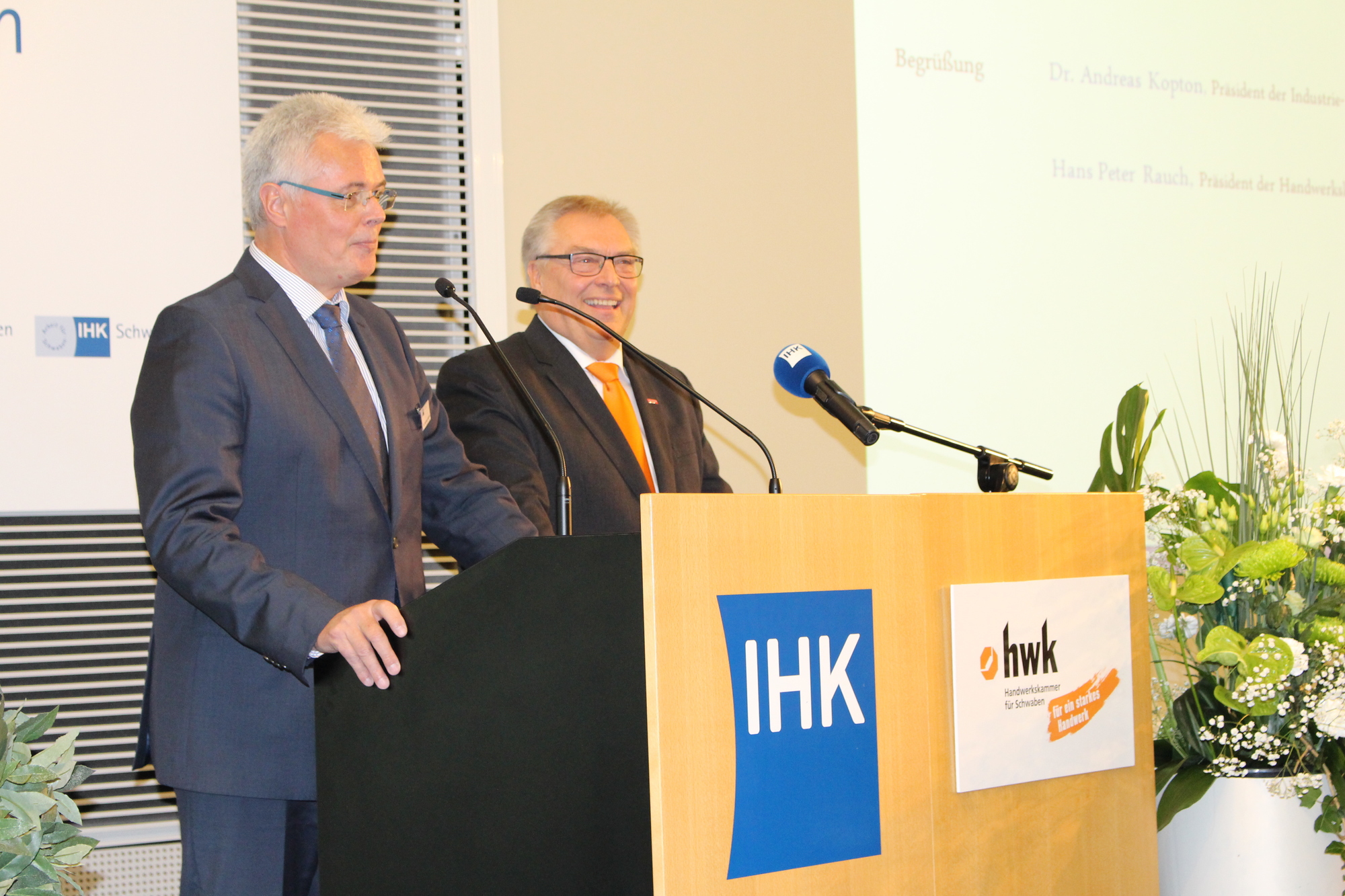 Das 14. Forum Zukunft Schwaben fand am 21. November 2016 in der IHK Schwaben statt. Foto: B4B WIRTSCHAFTSLEBEN SCHWABEN