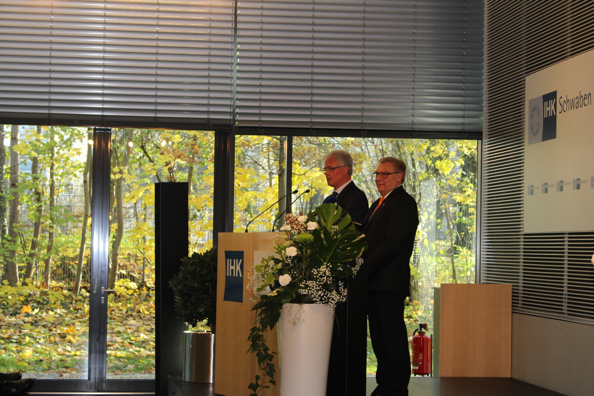 Das 14. Forum Zukunft Schwaben fand am 21. November 2016 in der IHK Schwaben statt. Foto: B4B WIRTSCHAFTSLEBEN SCHWABEN