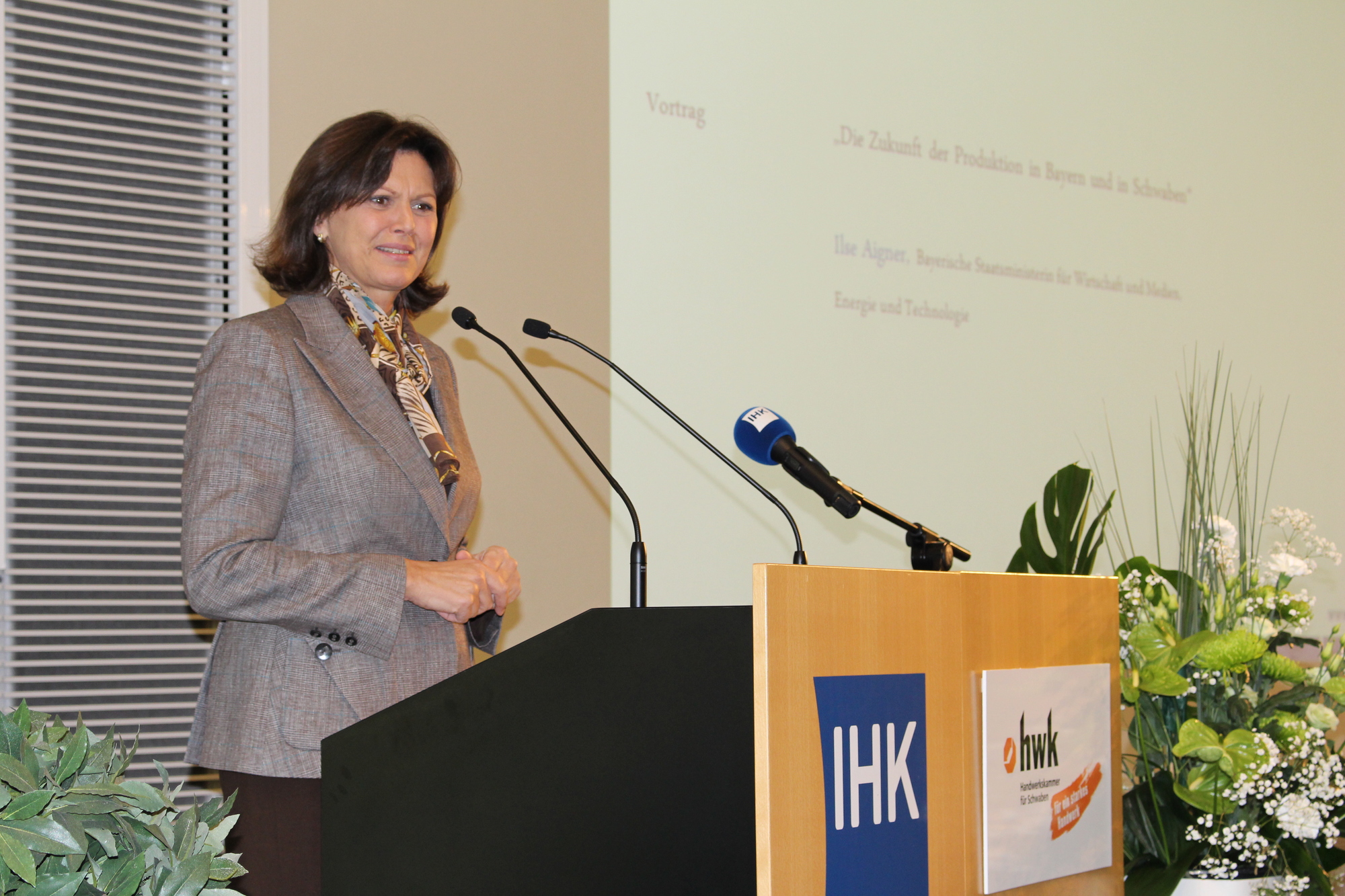 Das 14. Forum Zukunft Schwaben fand am 21. November 2016 in der IHK Schwaben statt. Foto: B4B WIRTSCHAFTSLEBEN SCHWABEN