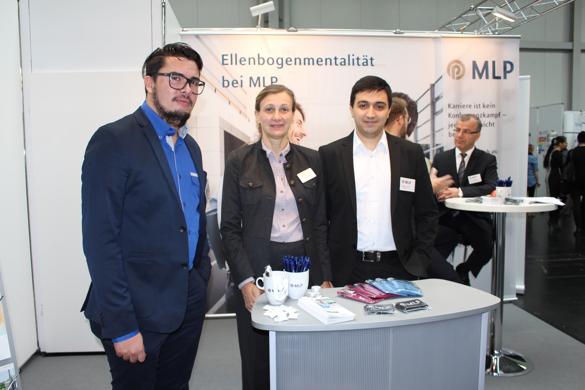 Die Aussteller der 6. akademika in Augsburg. Foto: B4B WIRTSCHAFTSLEBEN SCHWABEN