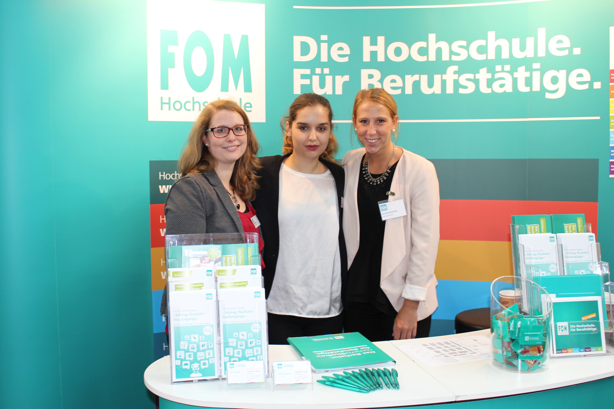 Die Aussteller der 6. akademika in Augsburg. Foto: B4B WIRTSCHAFTSLEBEN SCHWABEN