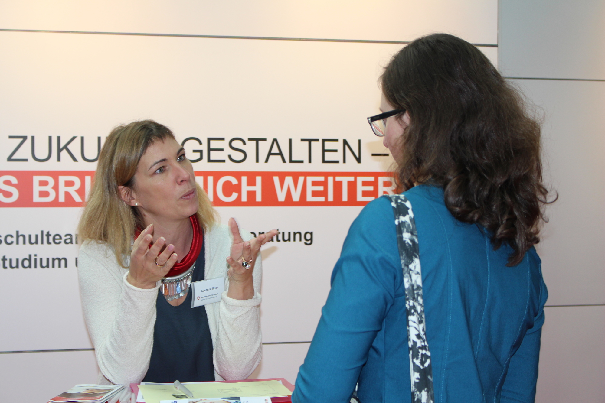 Die Aussteller der 6. akademika in Augsburg. Foto: B4B WIRTSCHAFTSLEBEN SCHWABEN