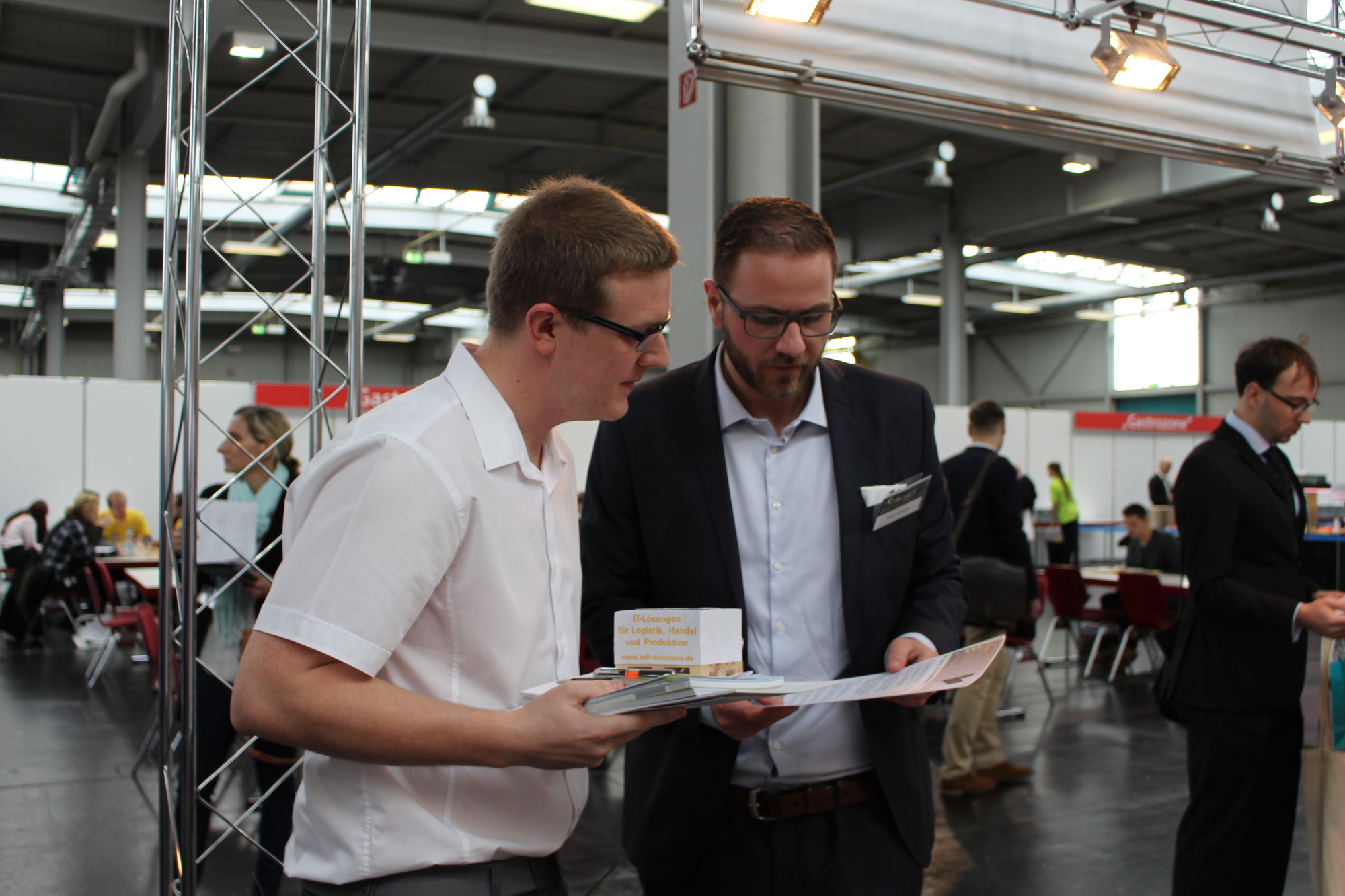 Die Aussteller der 6. akademika in Augsburg. Foto: B4B WIRTSCHAFTSLEBEN SCHWABEN