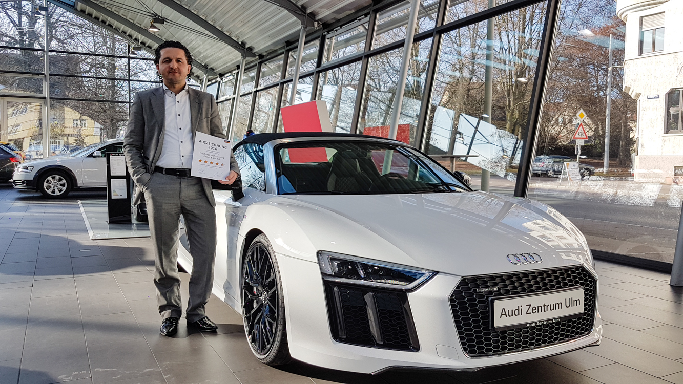 Angelo Colucci, Verkaufsleiter im Audi Zentrum Ulm. Foto: Audi Zentrum Ulm