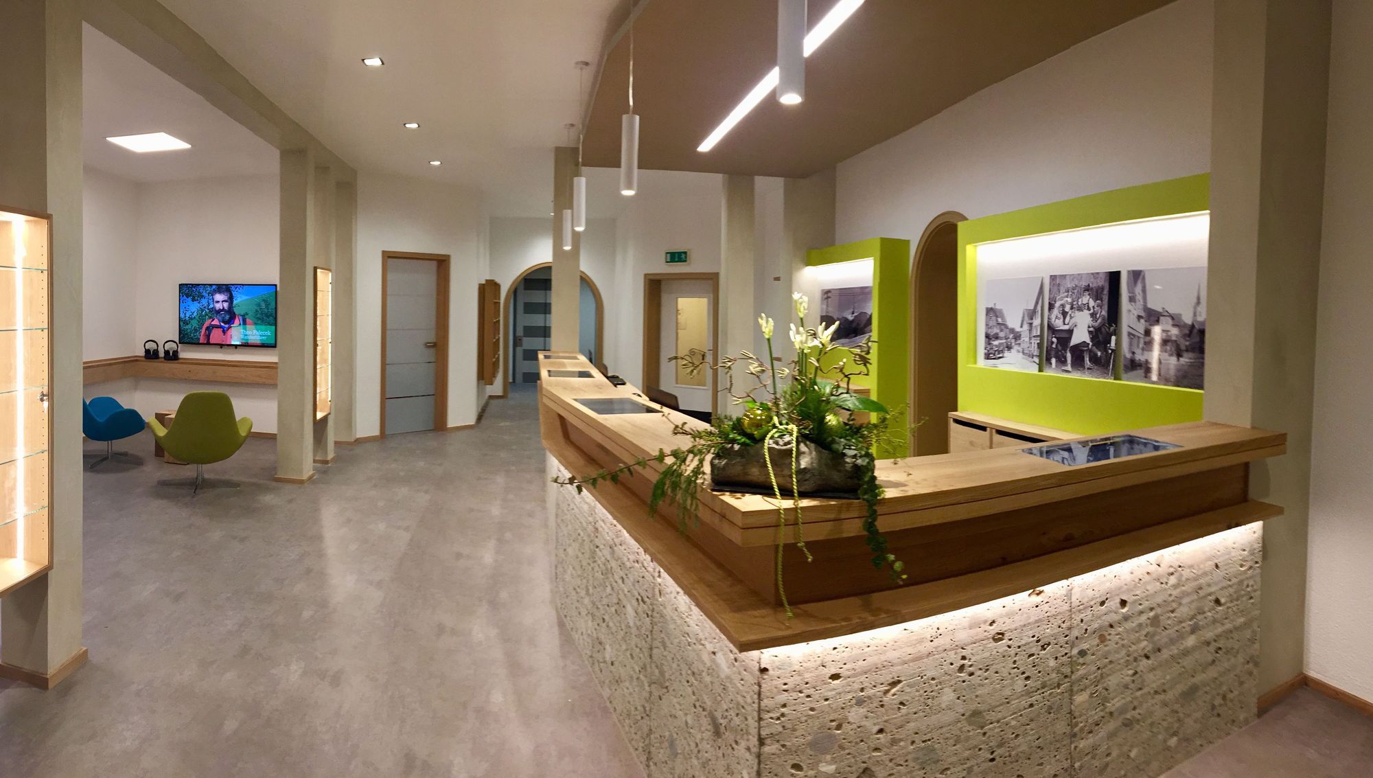 Die neugestaltete Touristen-Information im „Haus des Gastes“. Foto: Oberstaufen Tourismus Marketing