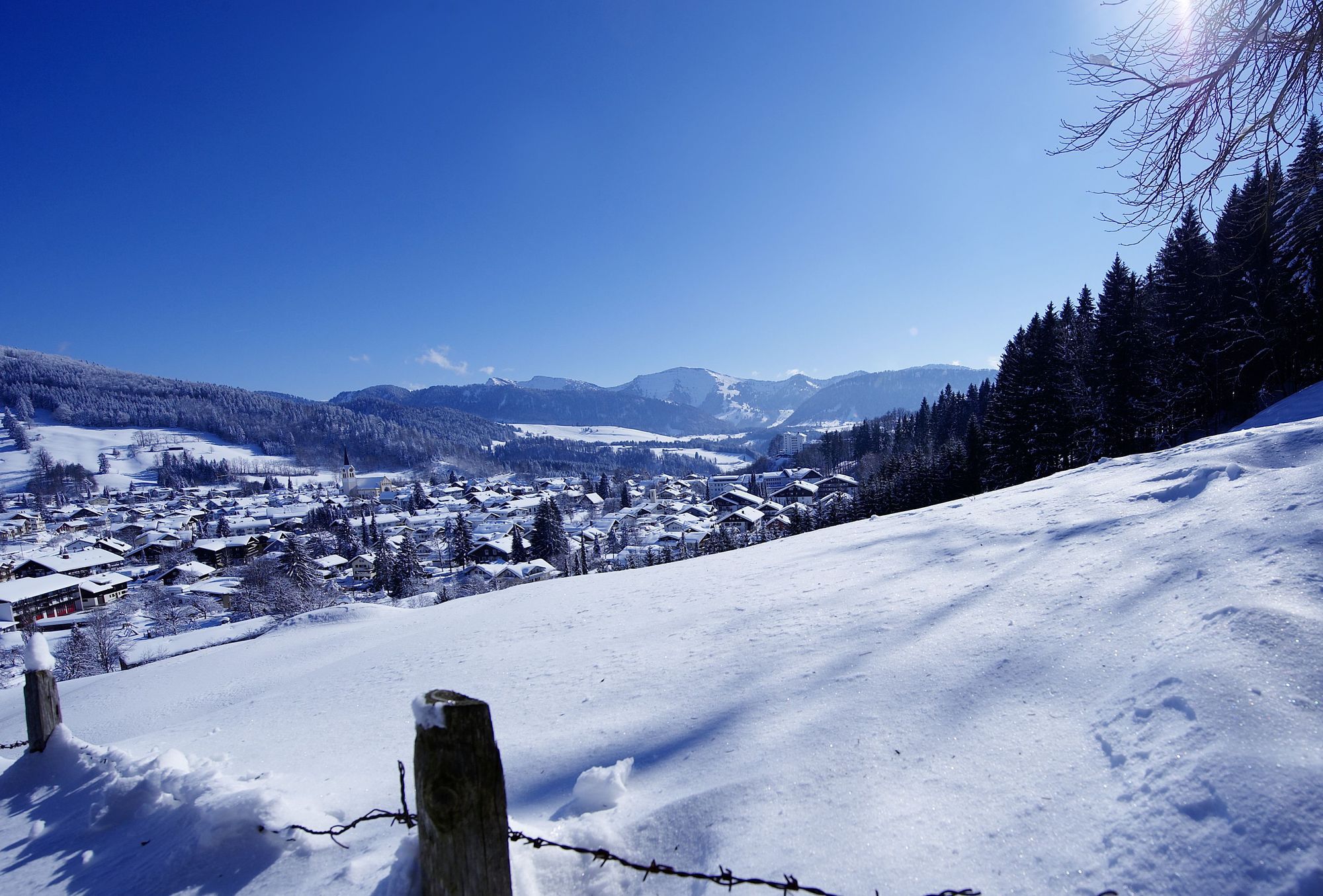 Oberstaufen macht sich bereit für die Wintersaison. Foto: Oberstaufen Tourismus Marketing