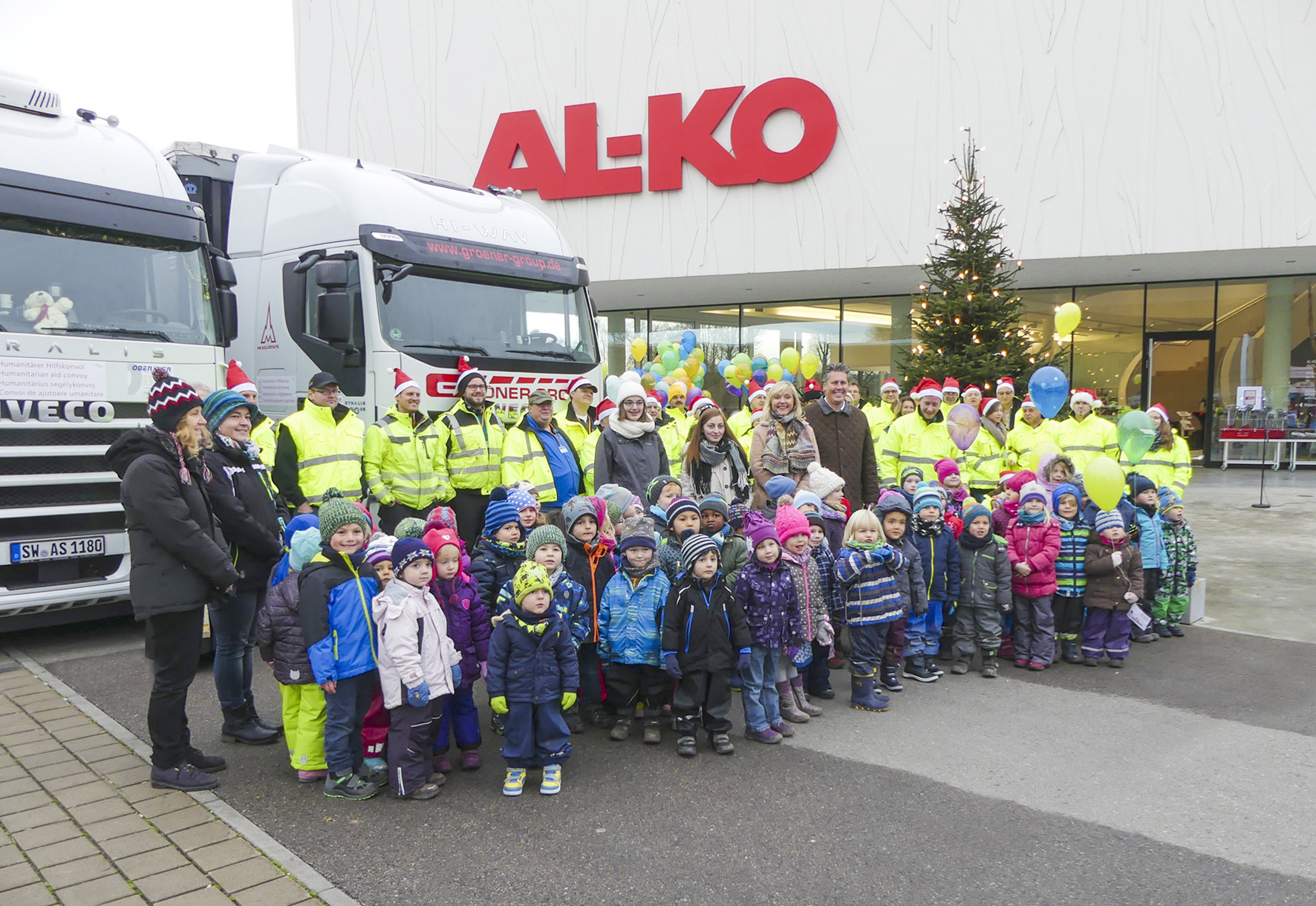Der Nikolauskonvoi startete kürzlich wieder nach Rumänien. Foto: AL-KO