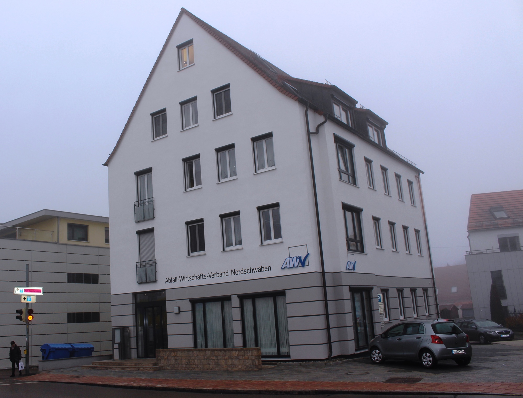 Gebäude des AWV am Weidenweg in Donauwörth. Foto: AWV Nordschwaben