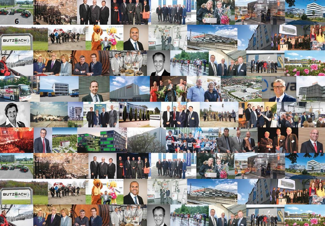 Der große B4B WIRTSCHAFTSLEBEN SCHWABEN Jahresrückblick. Collage: B4B WIRTSCHAFTSLEBEN SCHWABEN