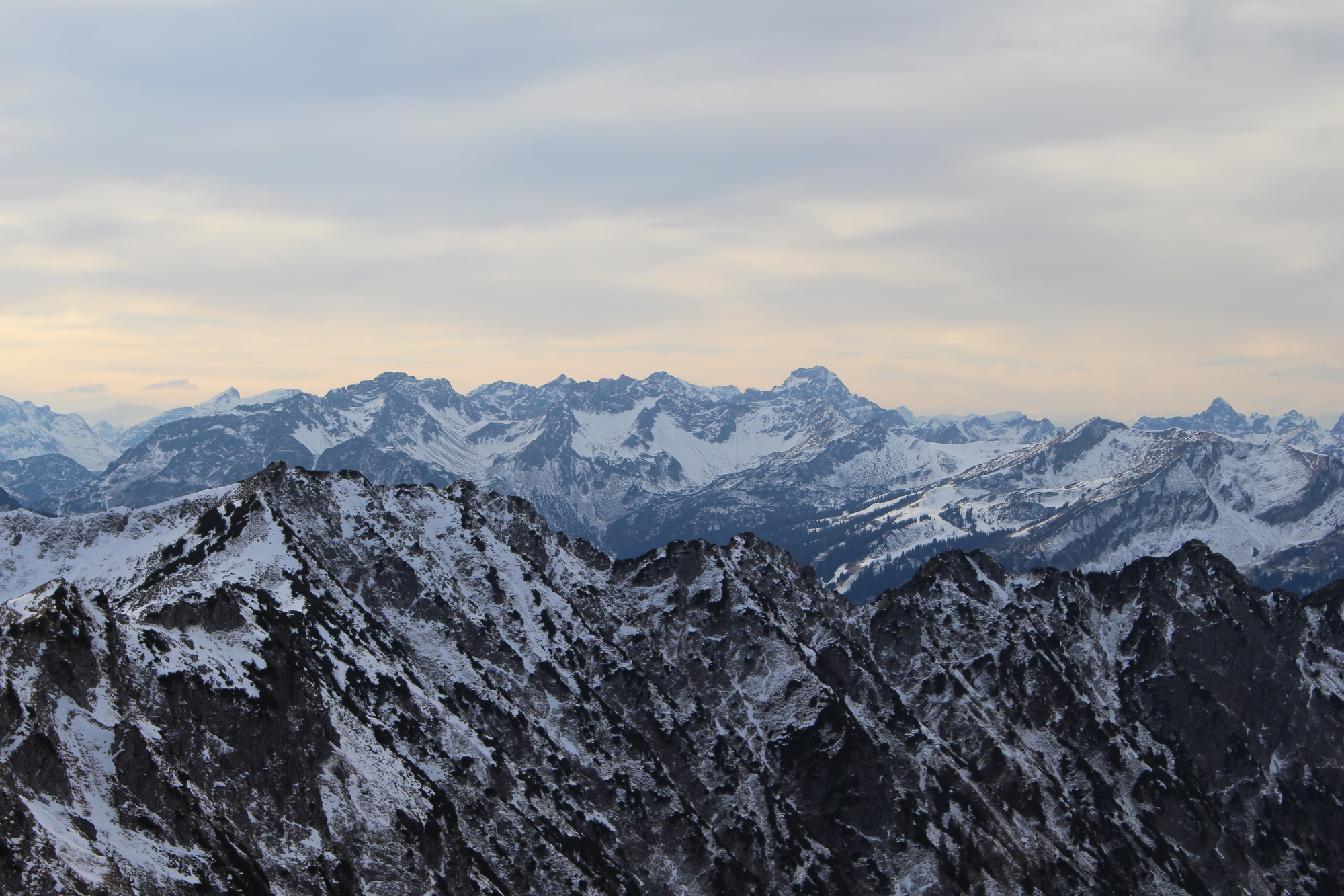 Blick vom Nebelhorn. Foto: B4B WIRTSCHAFTSLEBEN SCHWABEN