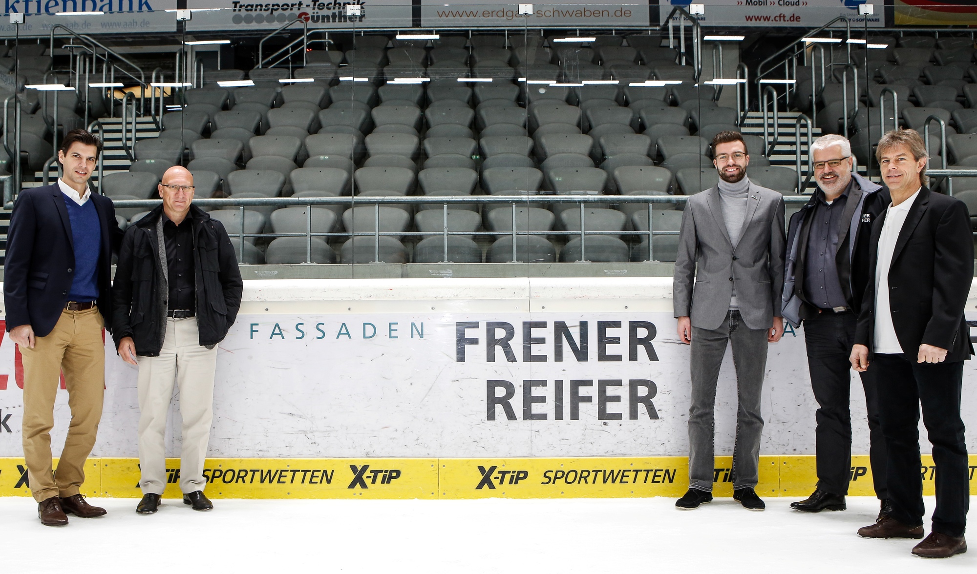FRENER & REIFER ist ein neuer Panther-Spnsor. Foto: Augsburger Panther Eishockey GmbH