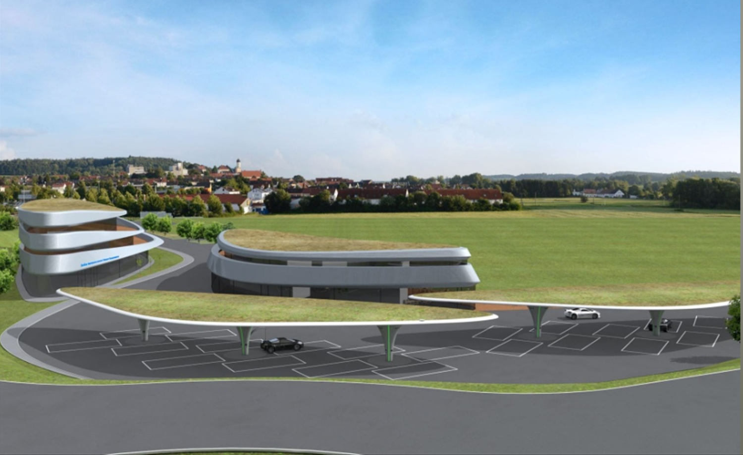 Blick auf Zusmarshausen künftig. Foto: Wunderle + Partner Architekten