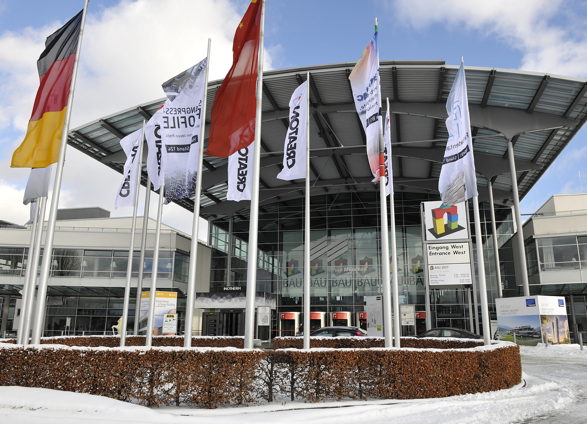 Die Weltleitmesse BAU fand vom 16. bis 21. Janaur 2017 in München statt. Foto: Messe München