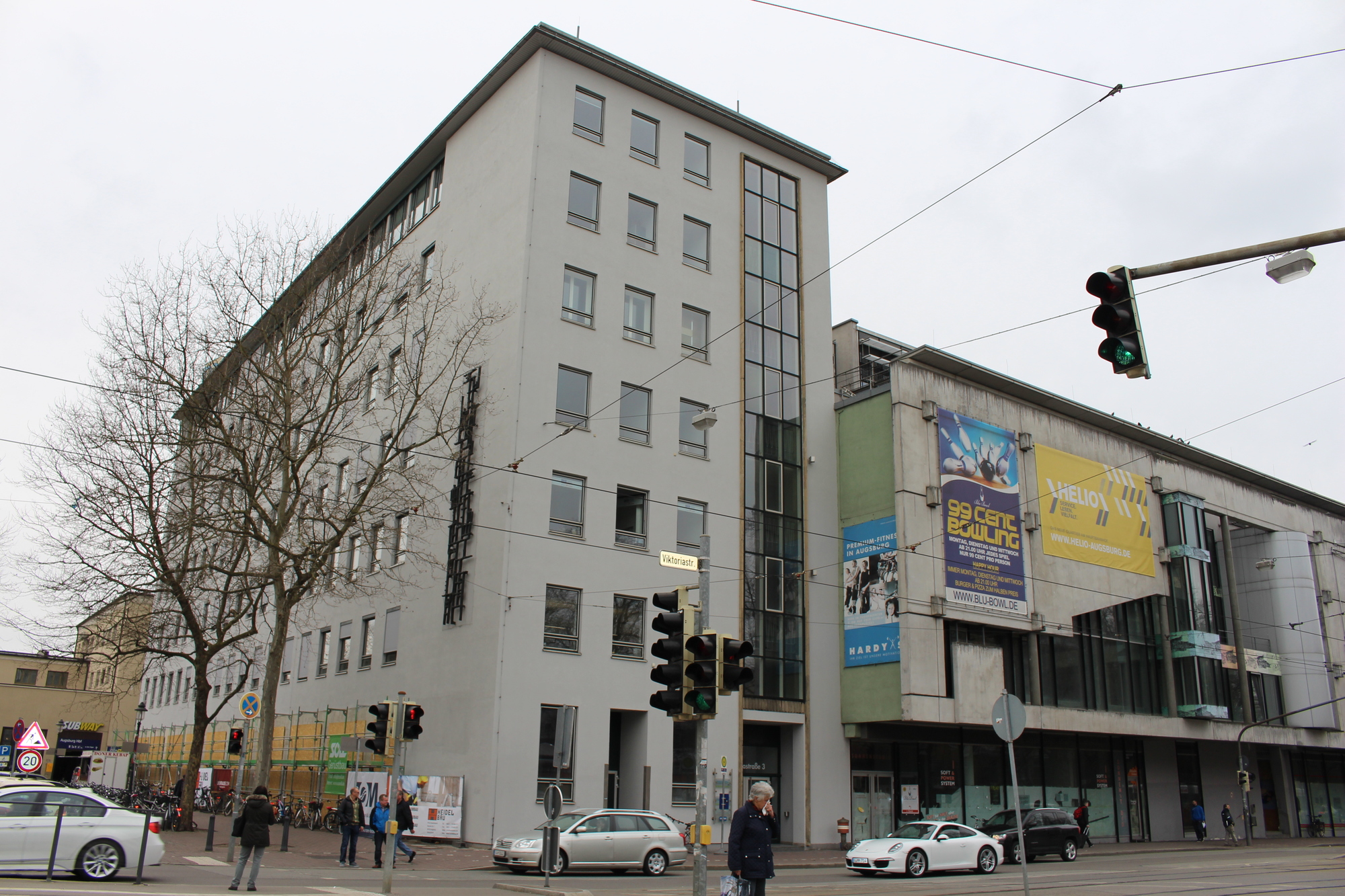 Die Bauarbeiten am HELIO in Augsburg gehen weiter. Foto: Iris Zeilnhofer/B4B WIRTSCHAFTSLEBEN SCHWABEN