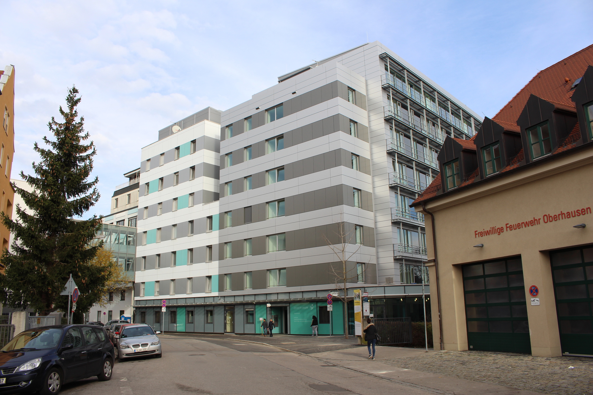 Das Josefinum Augsburg konnte erste Abteilungen bereits umziehen. Foto: Isabell Walter/B4B WIRTSCHAFTSLEBEN SCHWABEN