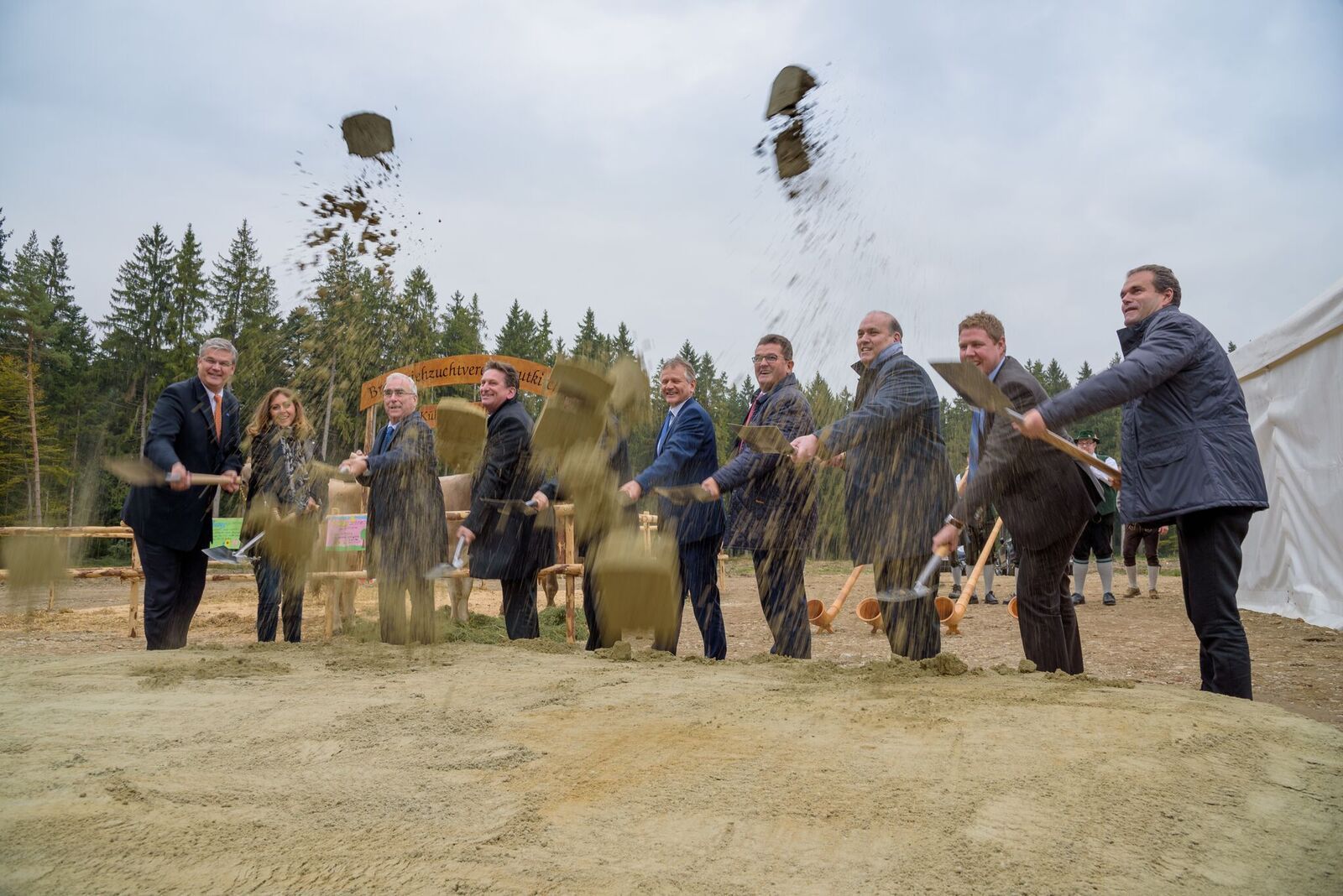 Center Parcs feiert Spatenstich in Leutkirch. Foto: Stadt Leutkirch