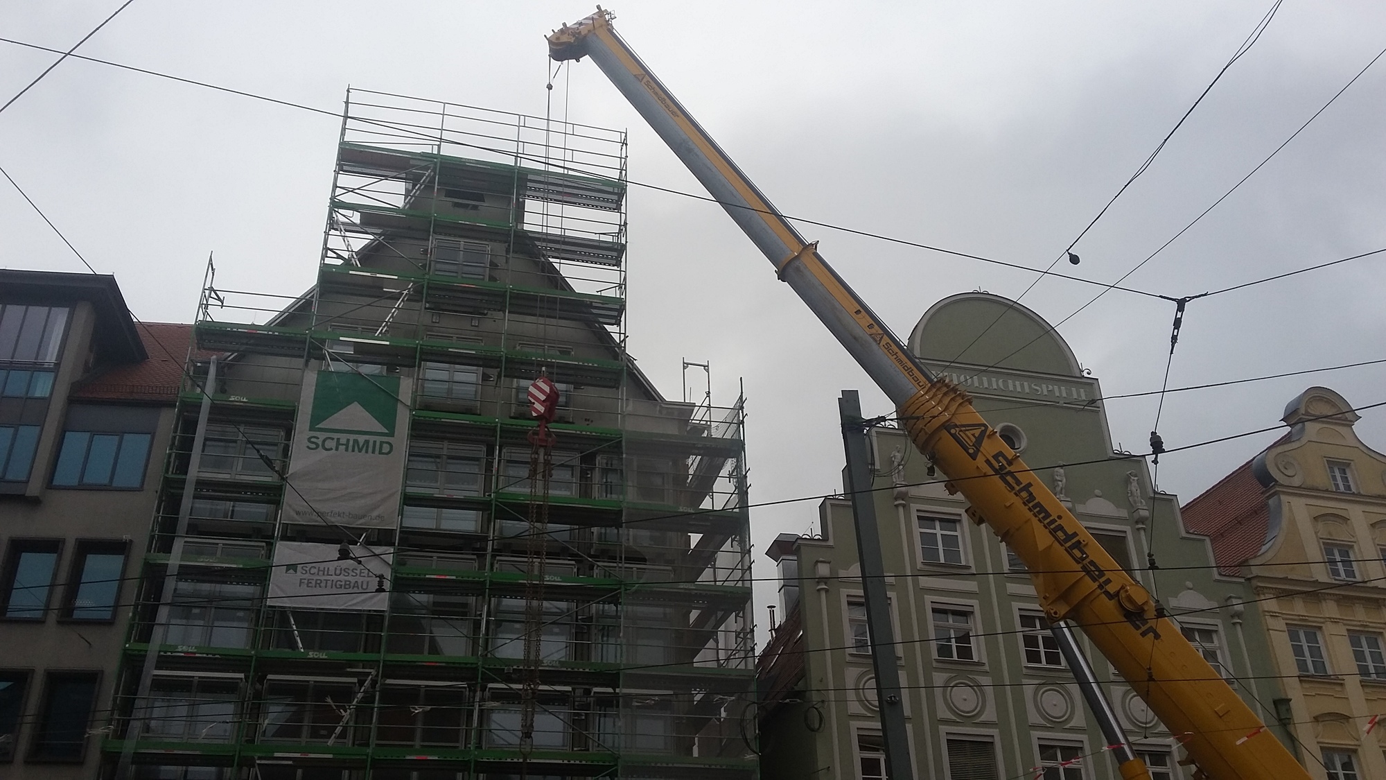 Augsburg: Max 23 befindet sich noch im Bau. Foto: Rebecca Weingarten/B4B WIRTSCHAFTSLEBEN SCHWABEN