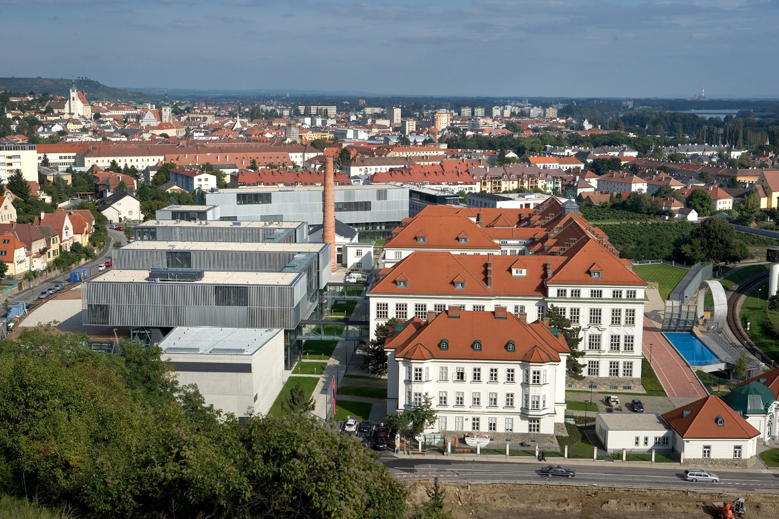 Der Campus der Donau-Universität Krems. Foto: www.sticklerfotografie.at