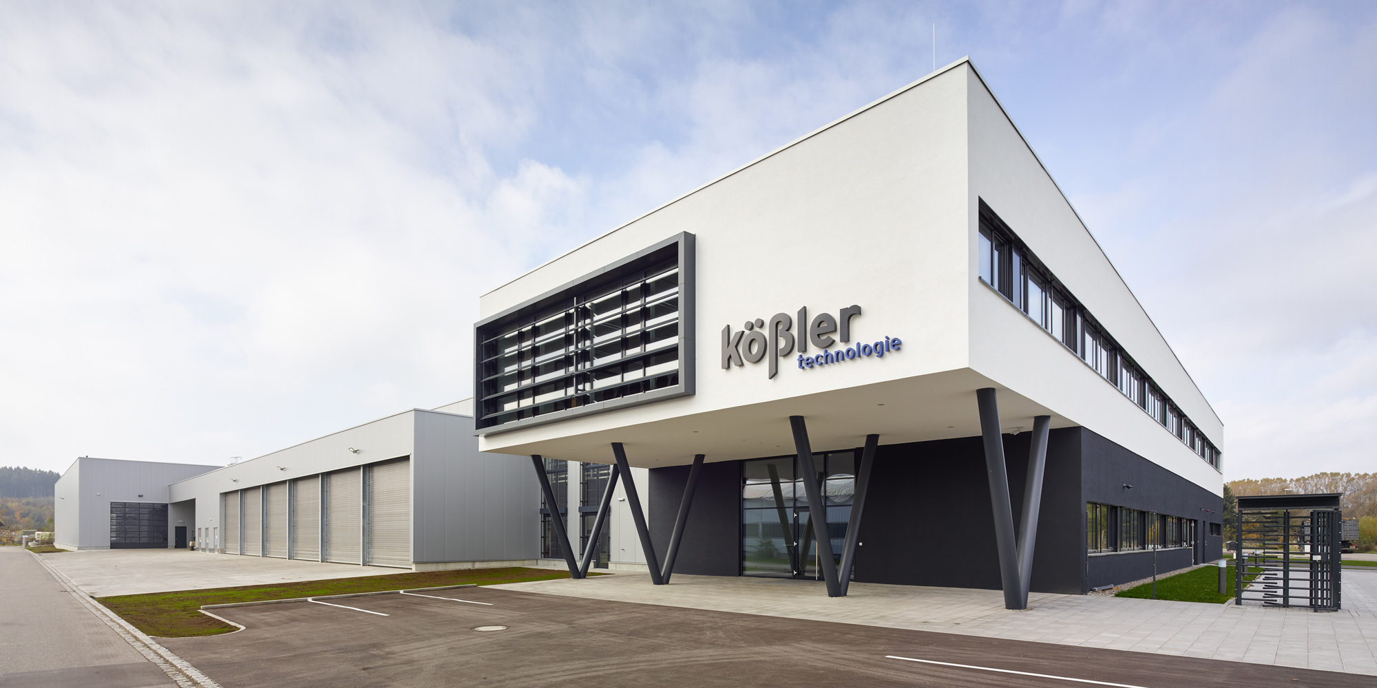 Das neue Gebäude von Kößler Technologie in Babenhausen. Foto: Kurt Hörbst/Peneder