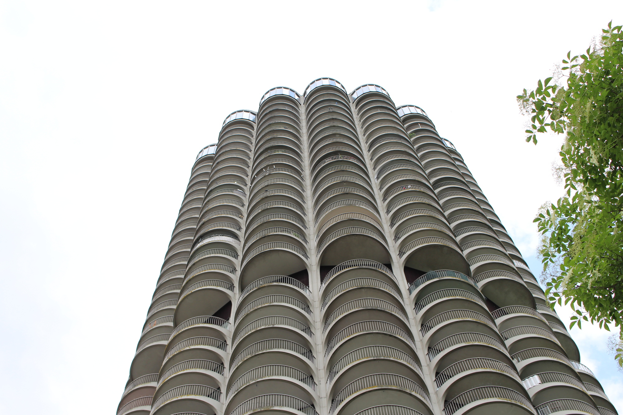Der Hotelturm.