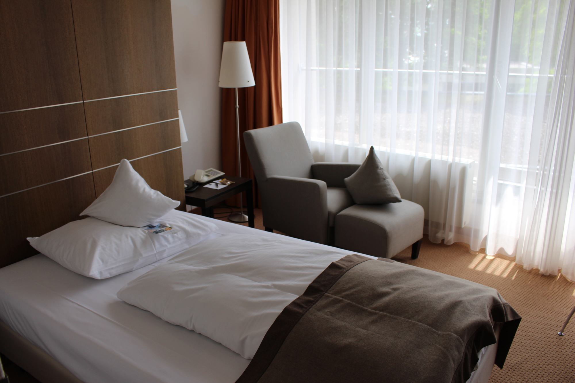 In einem Standard-Zimmer.