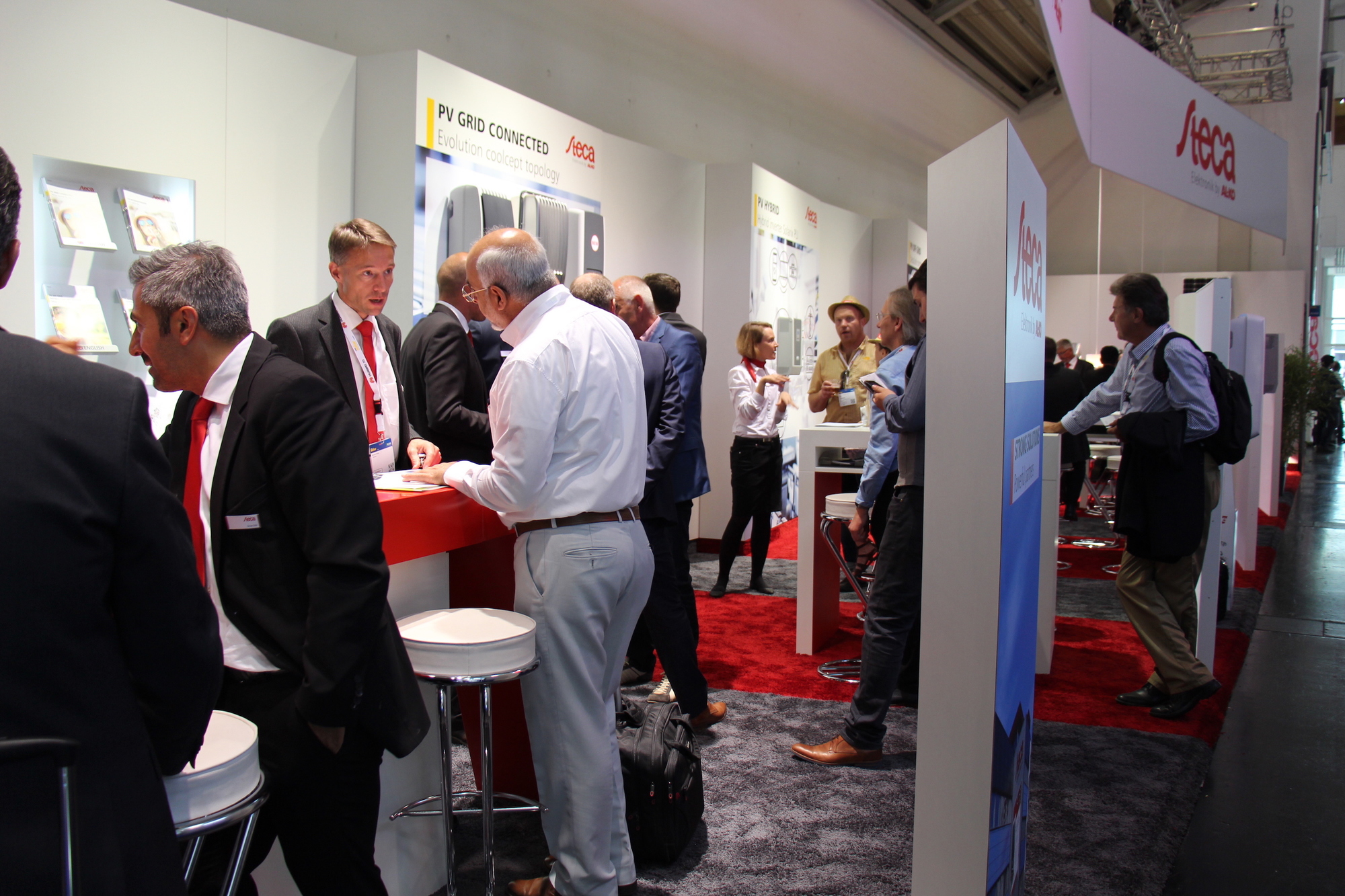 Steca auf der Intersolar 2017. Foto: Steca