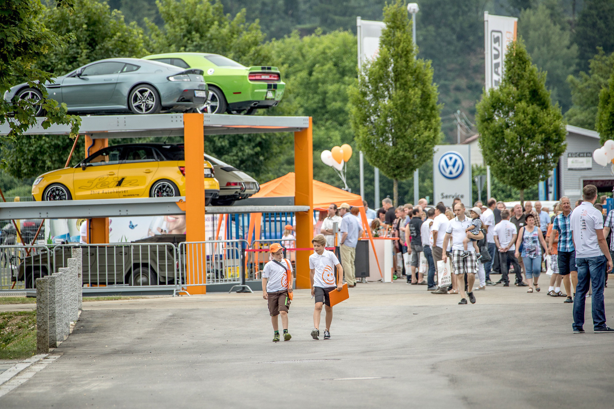 Tag der offenen Tür bei KLAUS Multiparking in Aitrach. Foto: Uli Jooss/KLAUS Multiparking