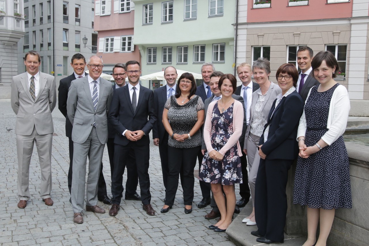 Das Team der Deutschen Bank in Memmingen. Foto: Deutsche Bank
