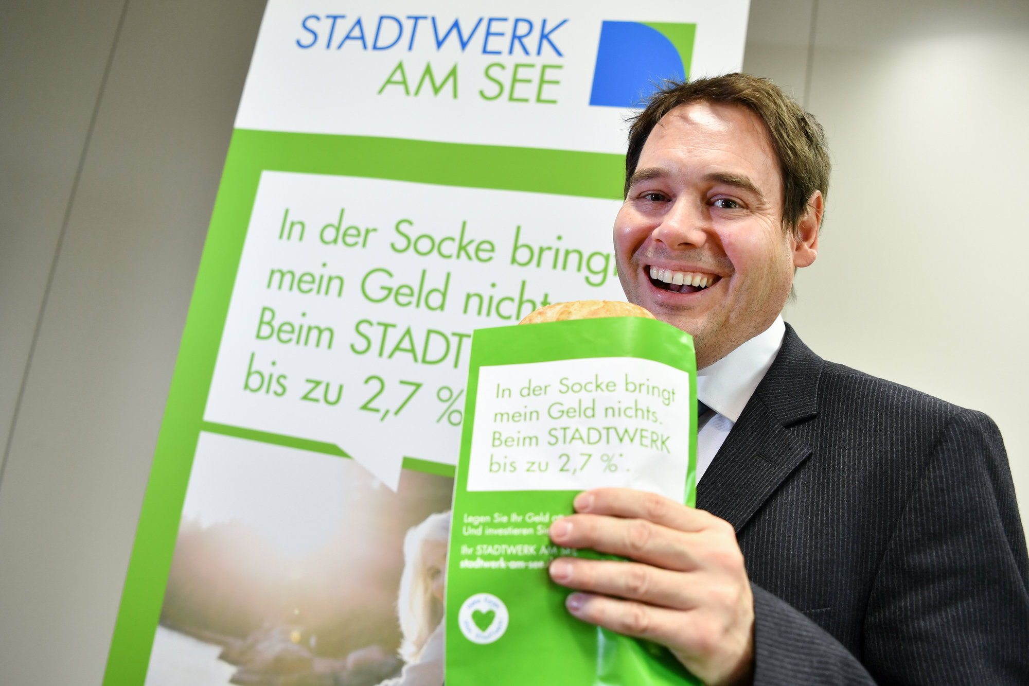 Alexander-Florian Bürkle, Geschäftsführer beim Stadtwerk am See. Foto: Stadtwerk am See