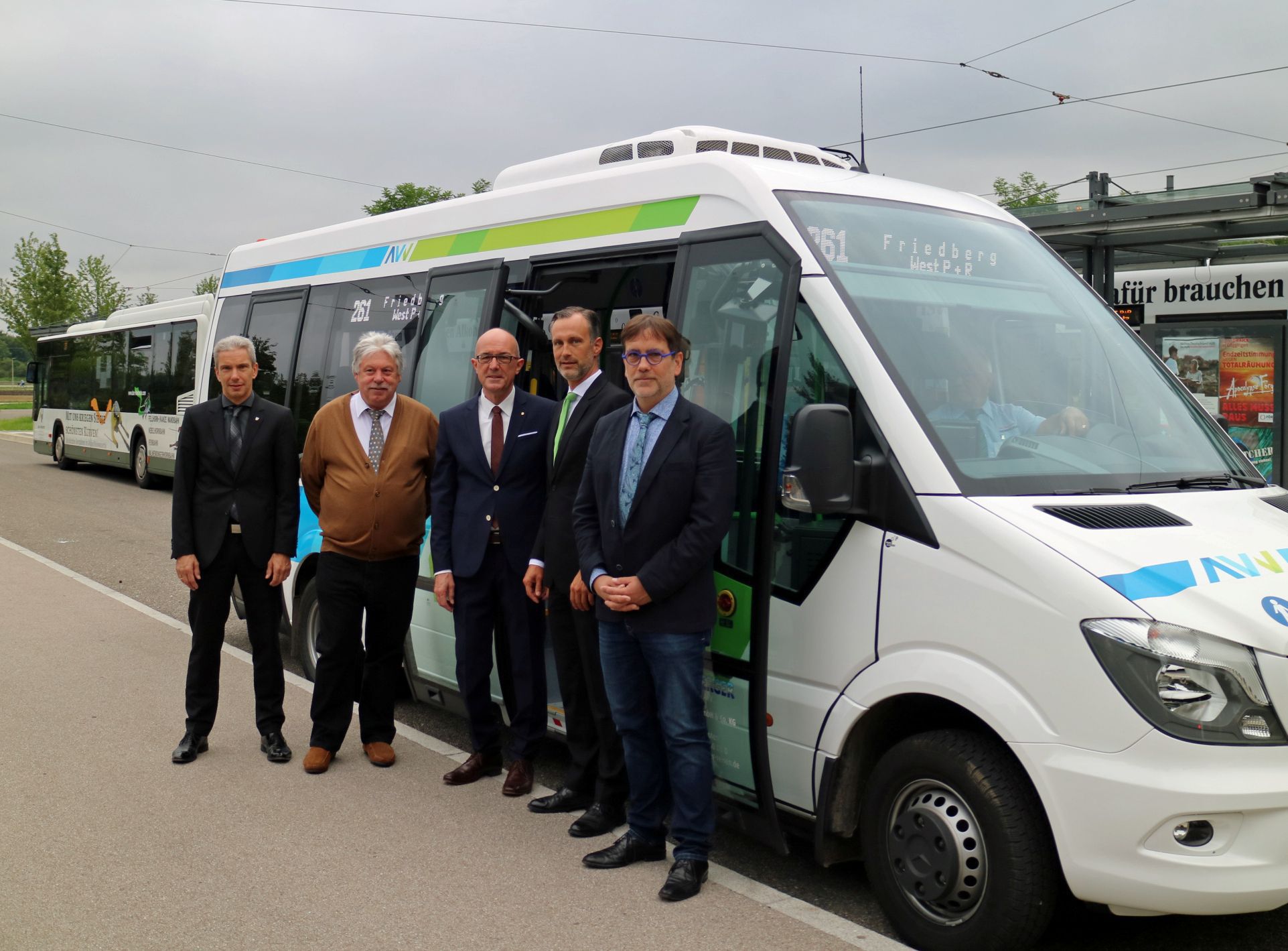 Die neue Buslinie 261 startet am 1. September 2017. Foto: AVV